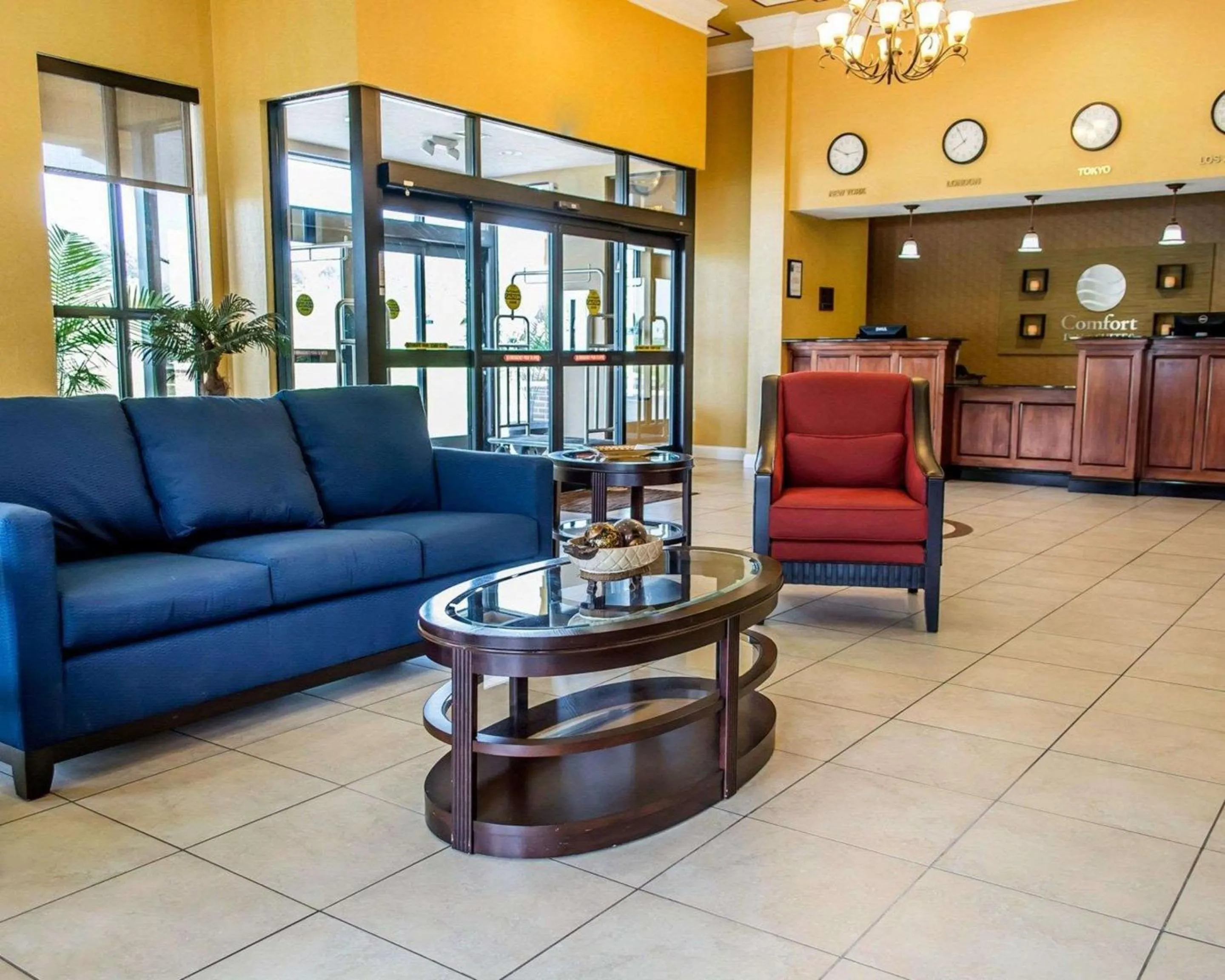 Lobby or reception in Comfort Inn & Suites Franklin East
