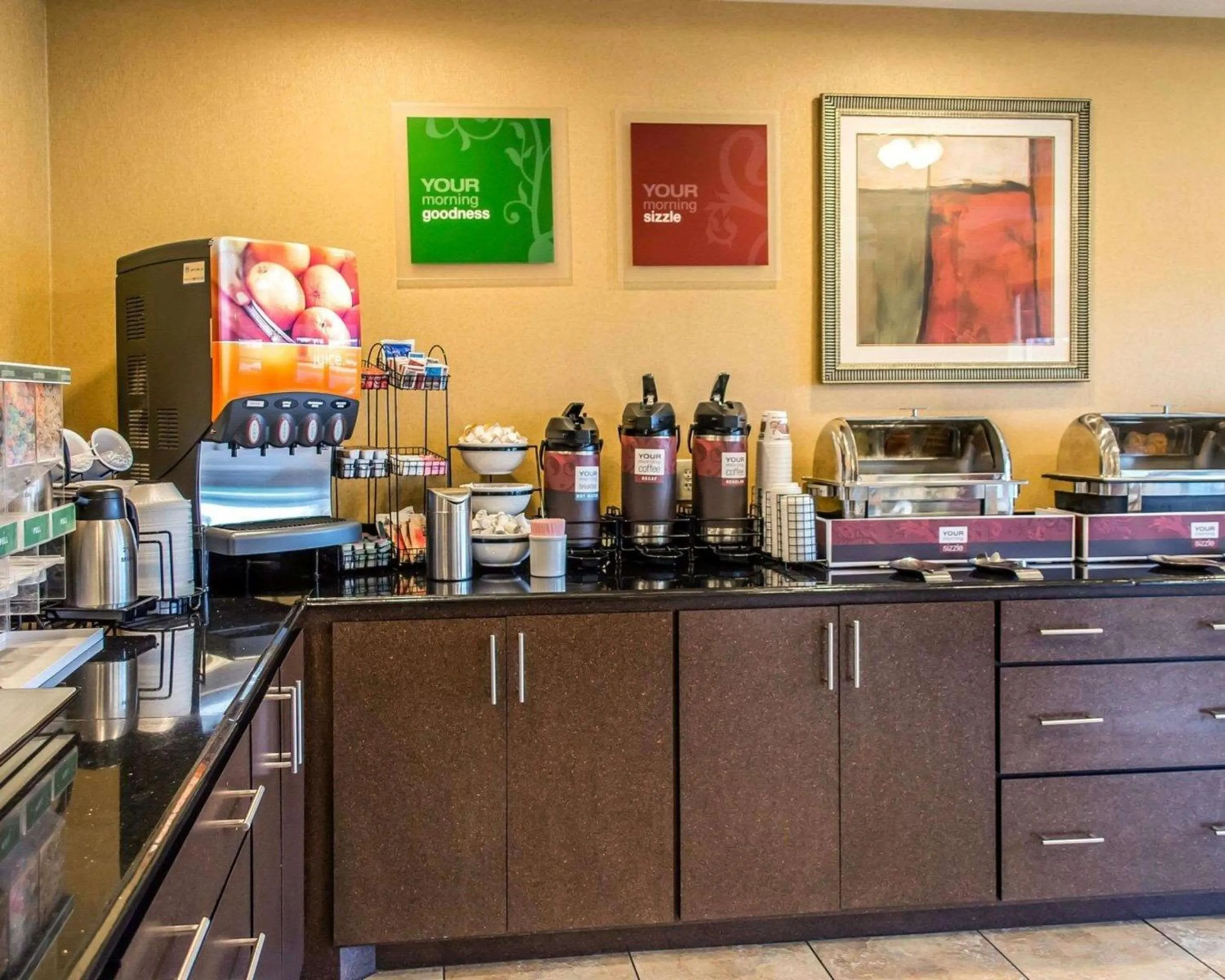 Restaurant/places to eat in Comfort Inn & Suites Franklin East