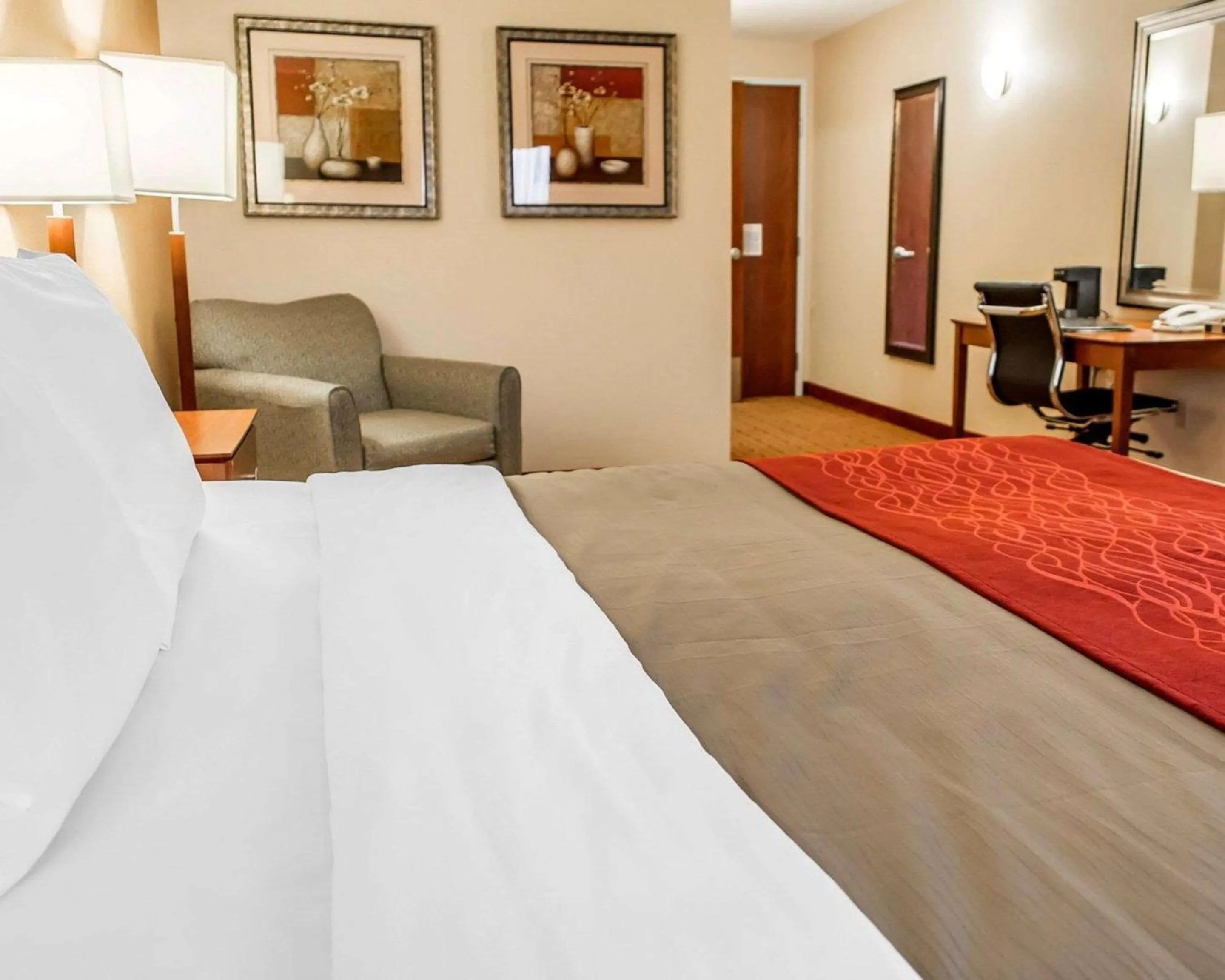 Photo of the whole room, Bed in Comfort Inn & Suites Franklin East
