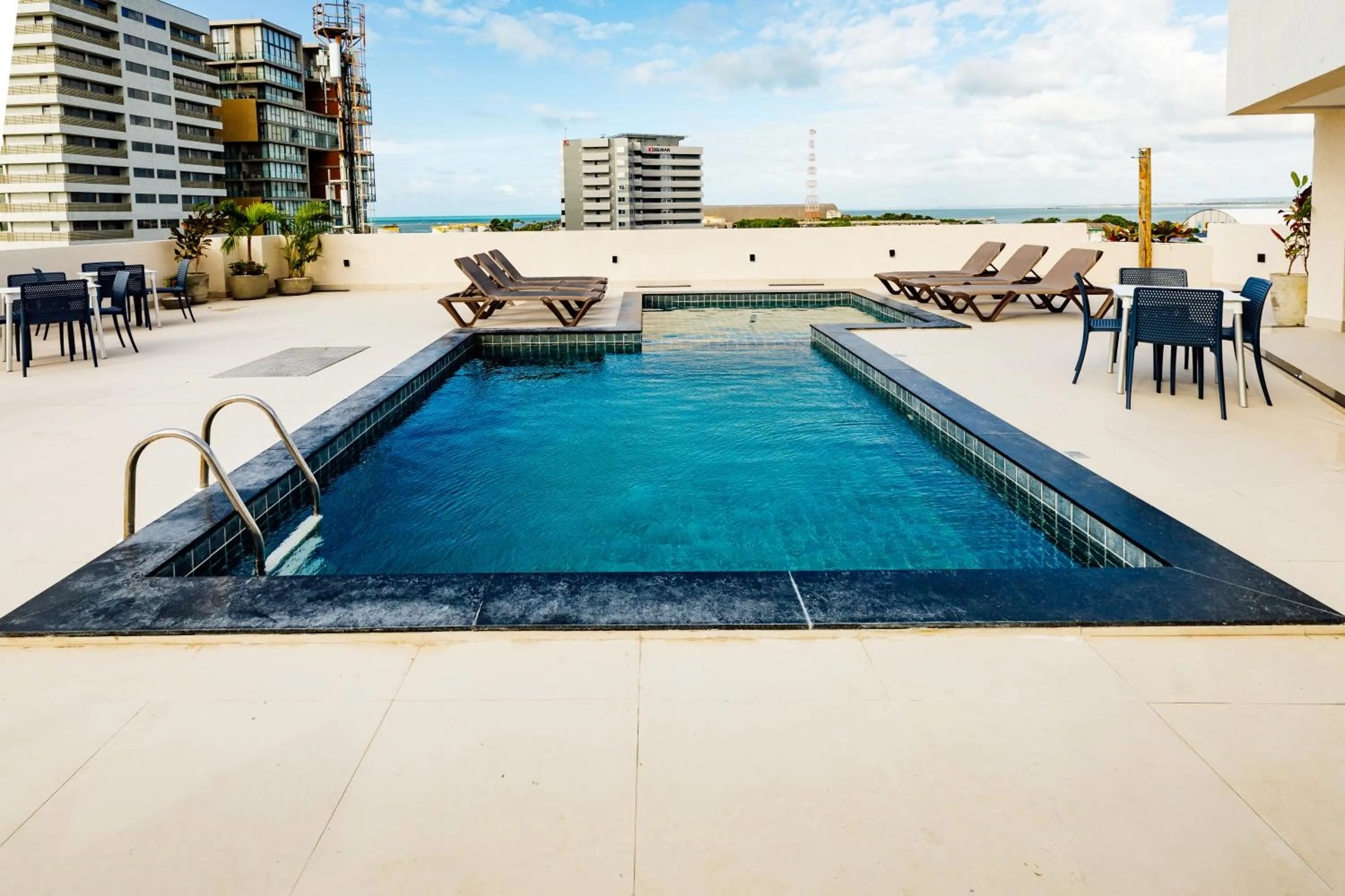 Pool view in El Aram Beach Express