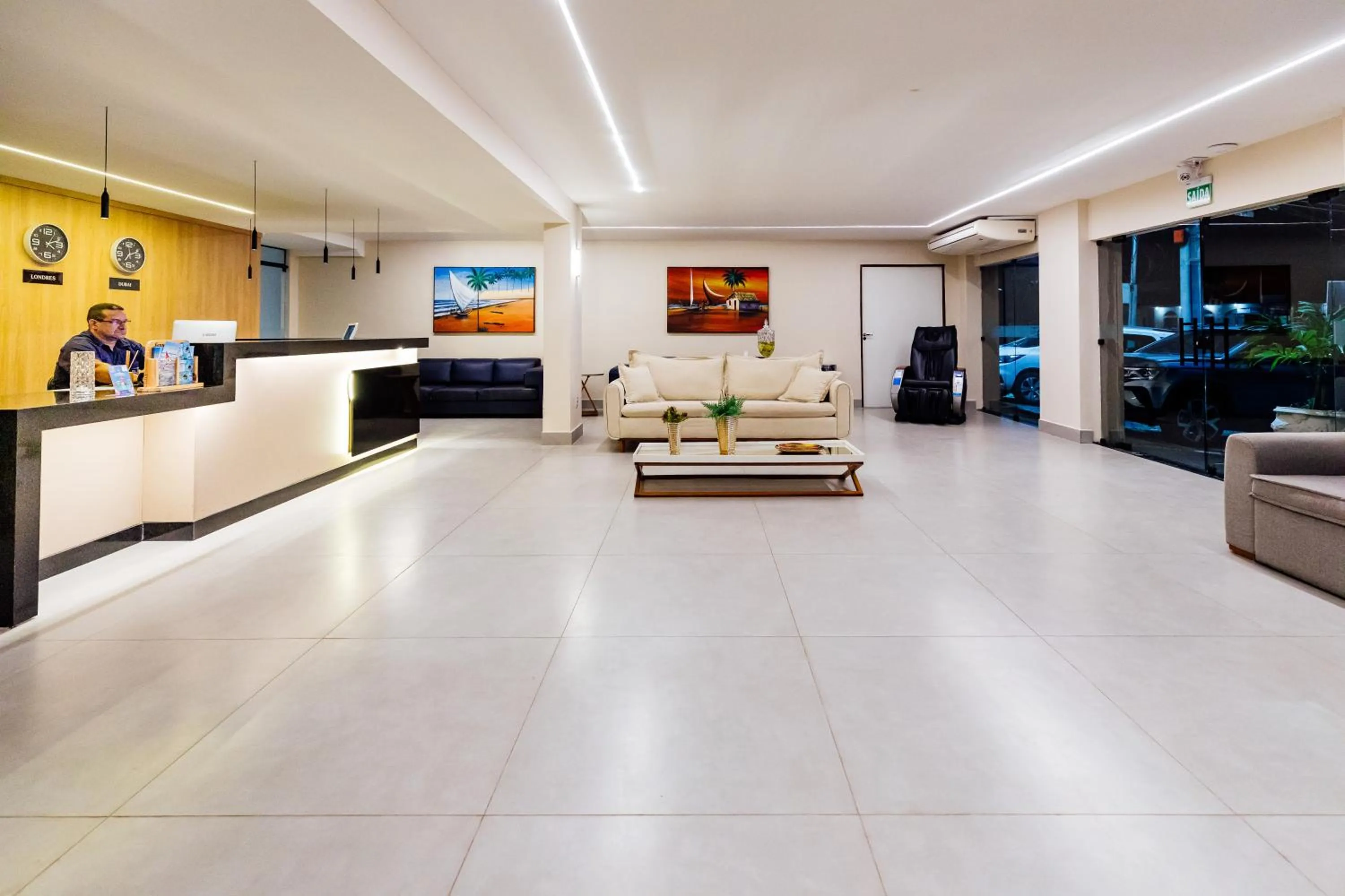 Lobby or reception in El Aram Beach Express