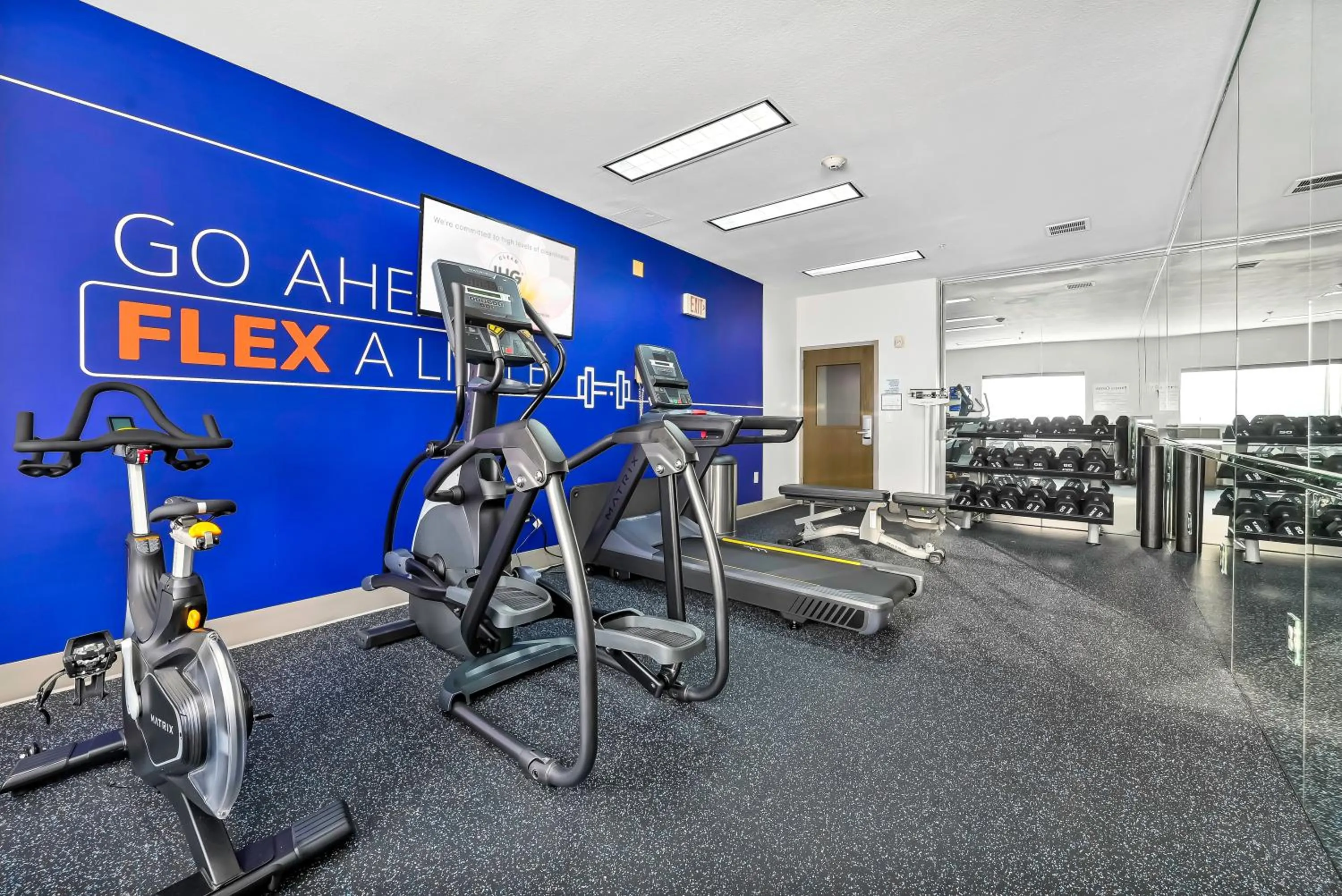 Fitness centre/facilities in Holiday Inn Express Palestine by IHG