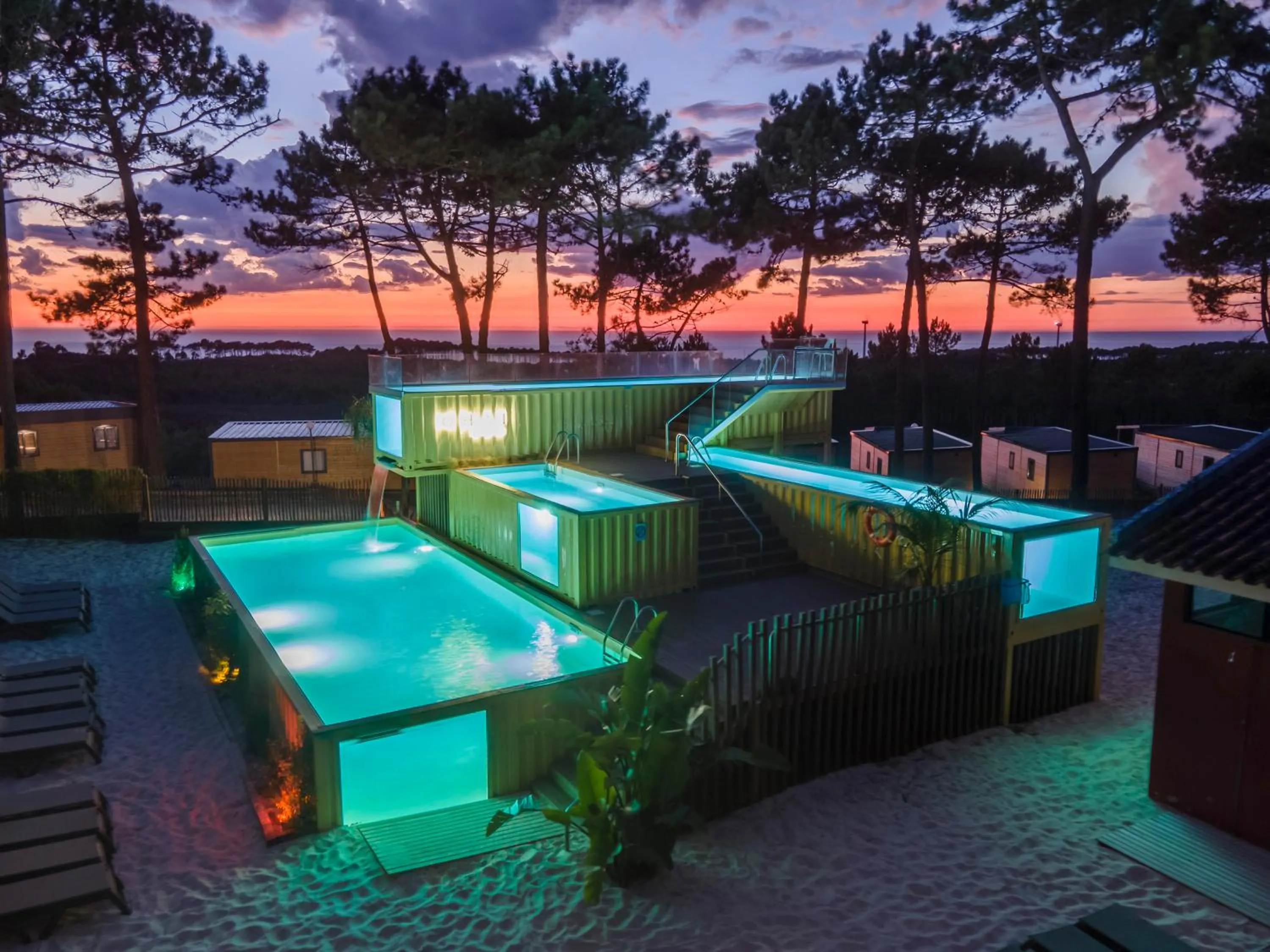 Swimming pool in Ohai Nazaré Outdoor Resort