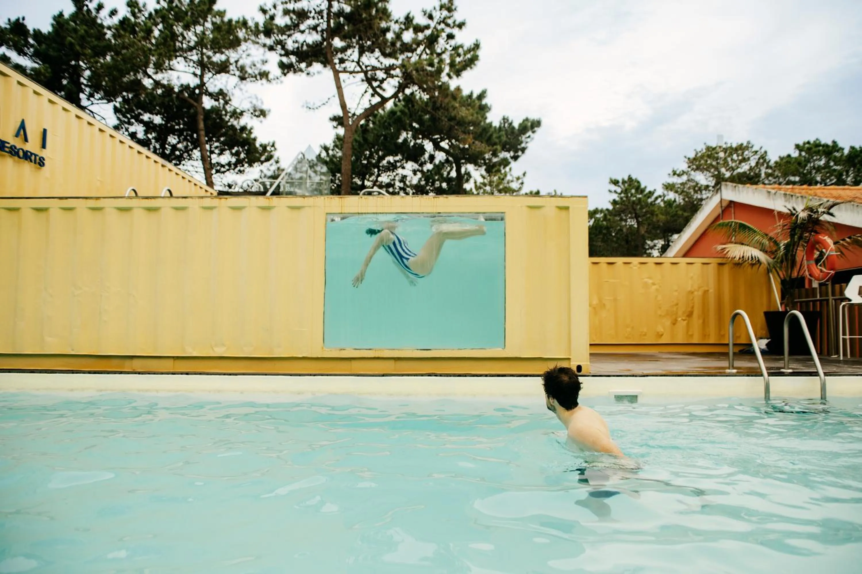 Pool view in Ohai Nazaré Outdoor Resort