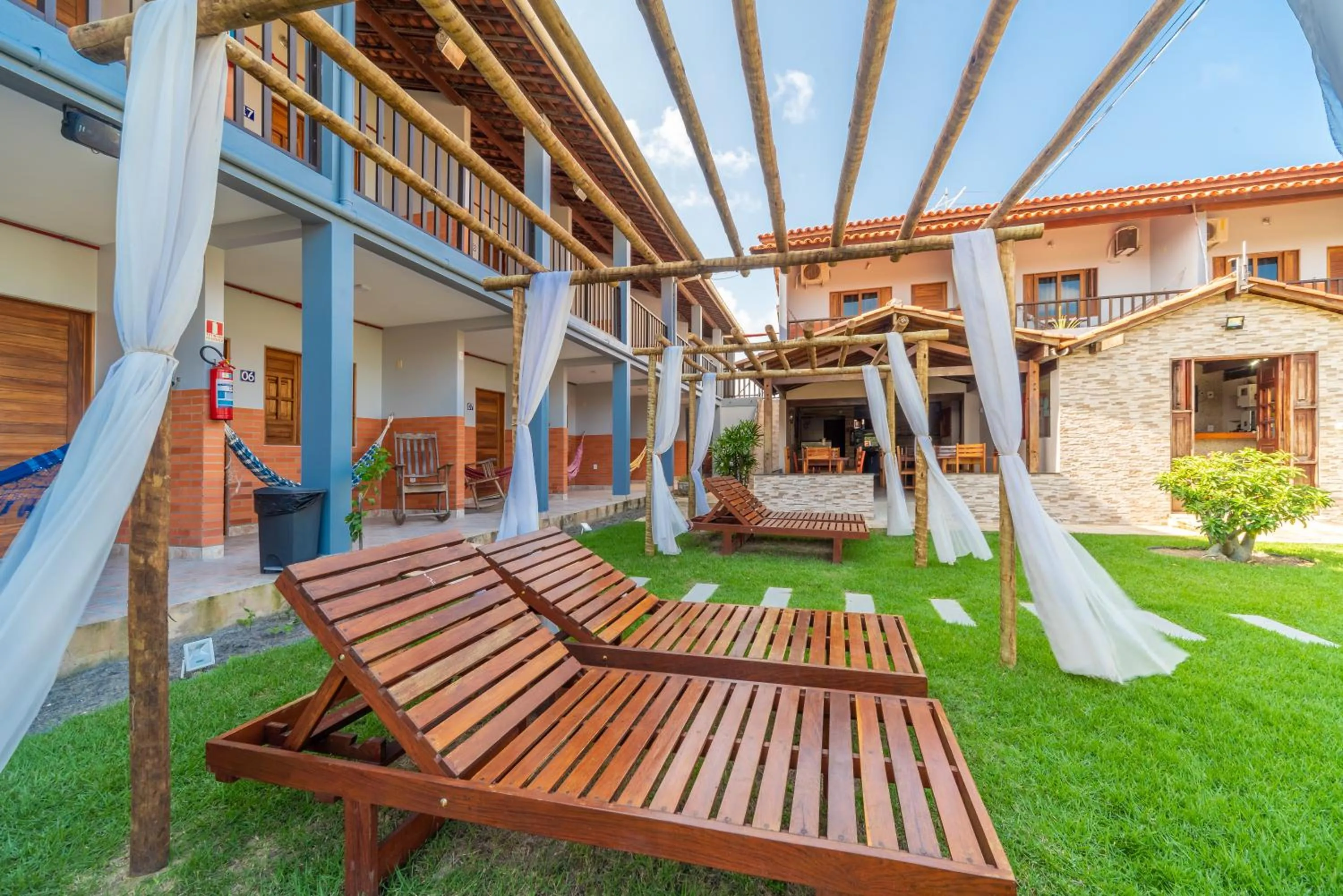 Garden in Pousada Blue Viking