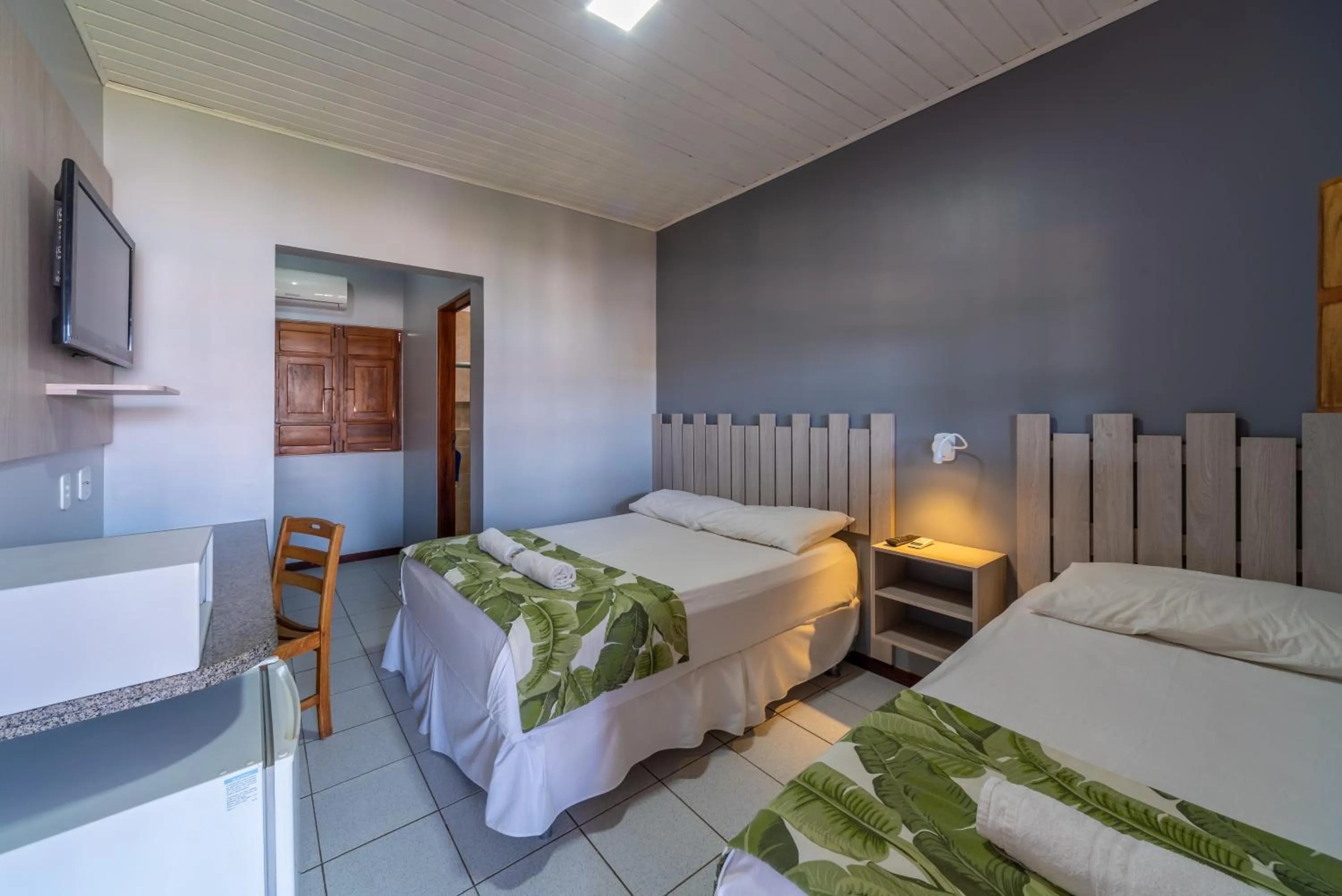 Bed in Pousada Blue Viking