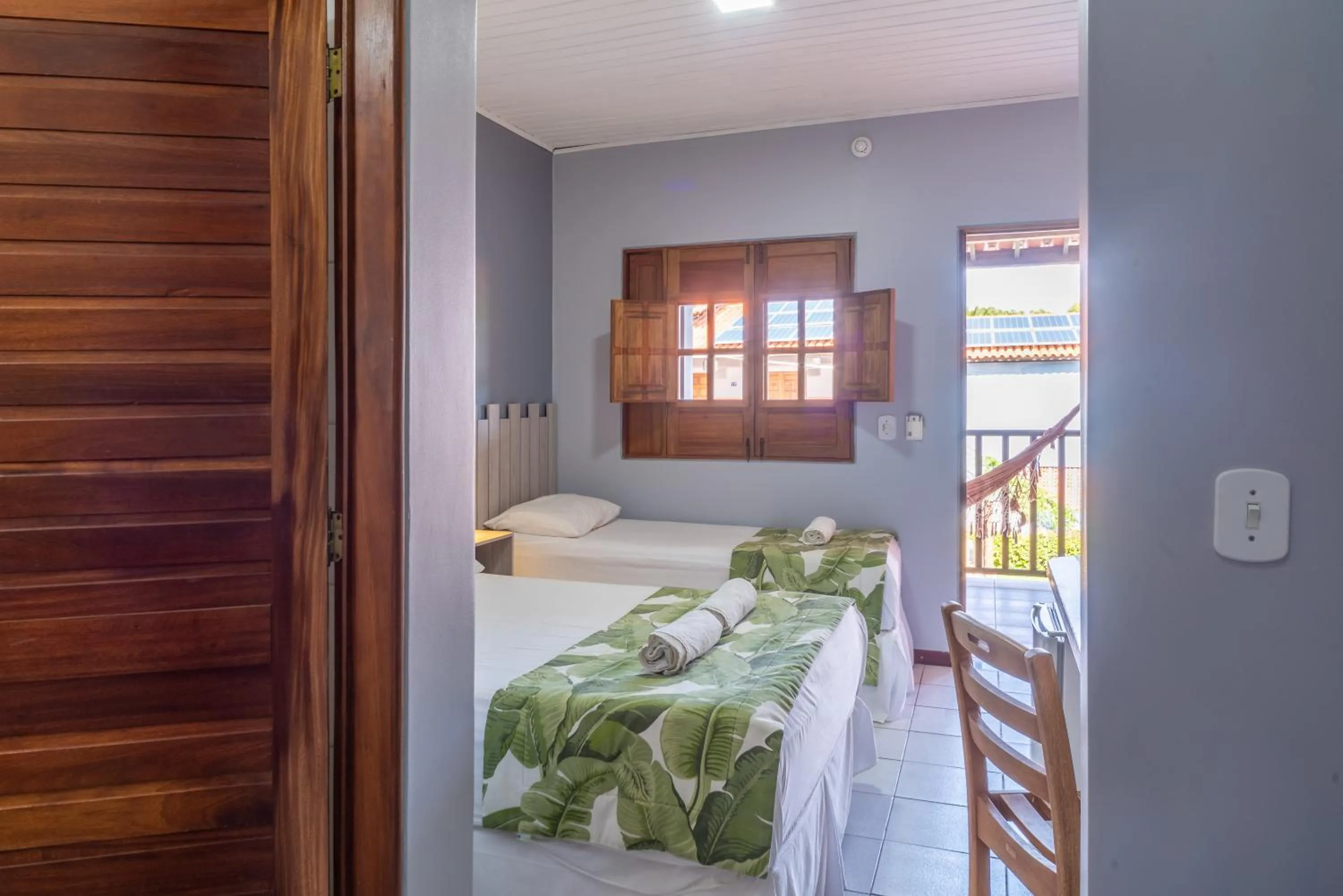 Bed in Pousada Blue Viking