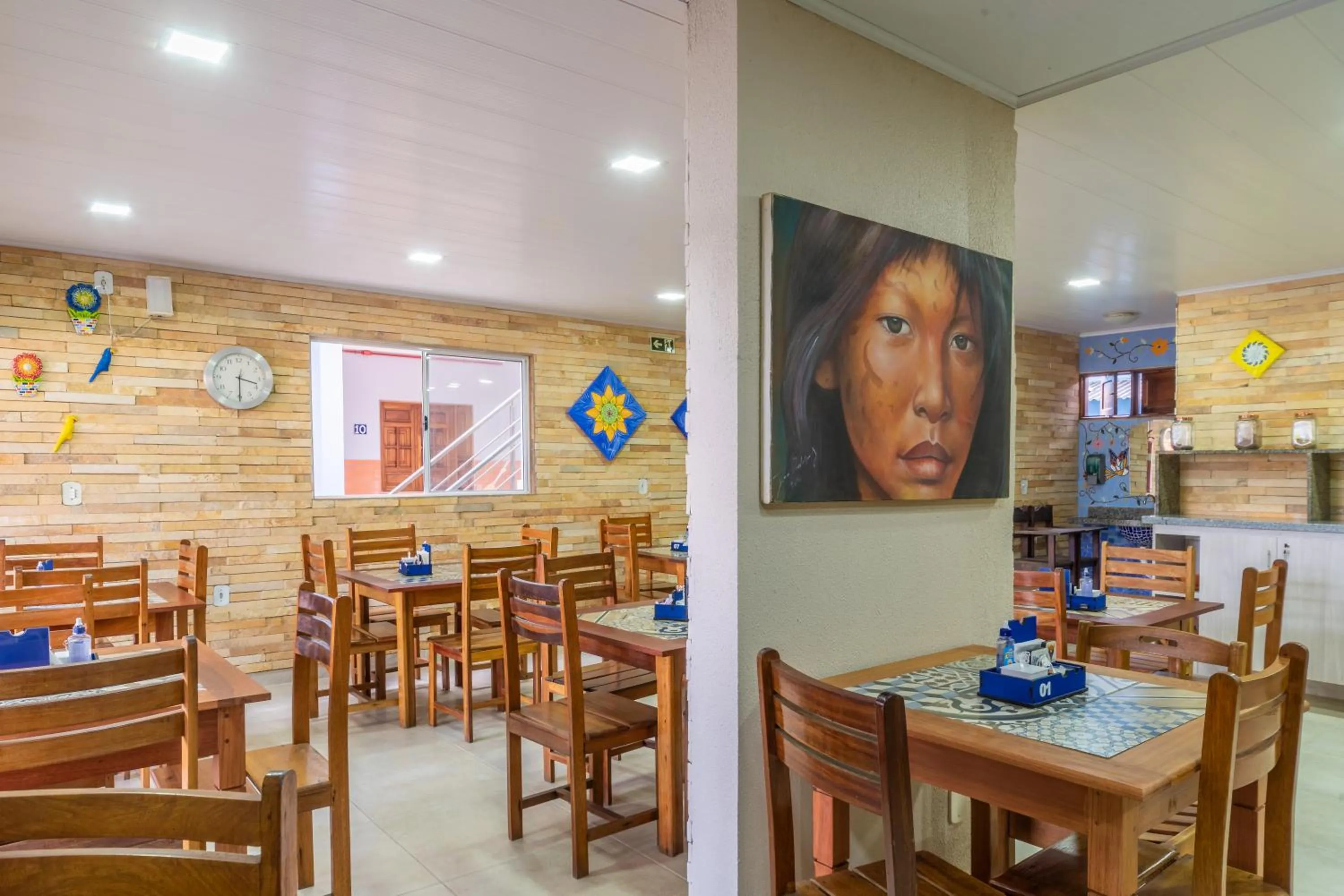 Restaurant/places to eat in Pousada Blue Viking