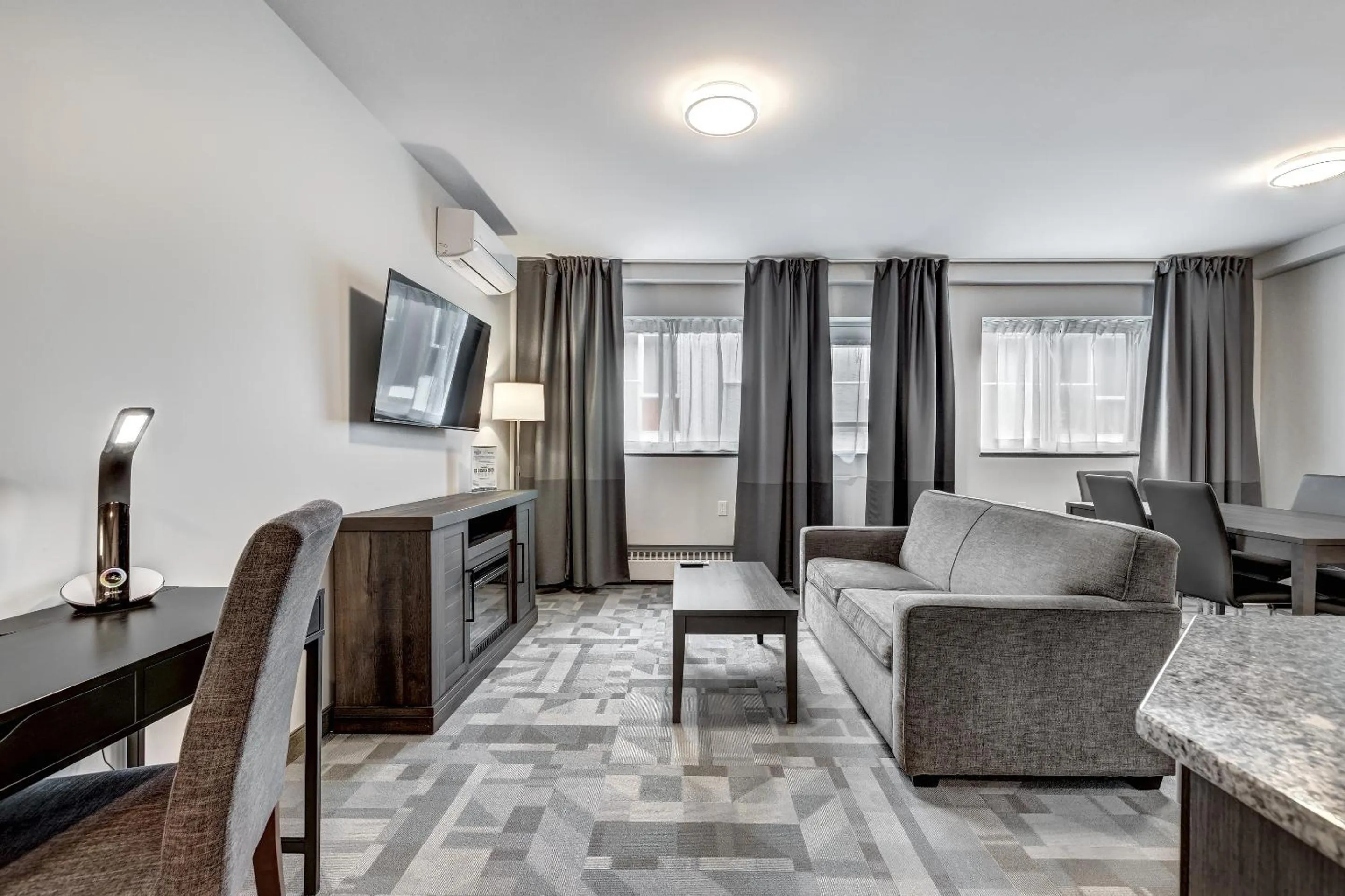 Living room in Terrasse Royale Hotel