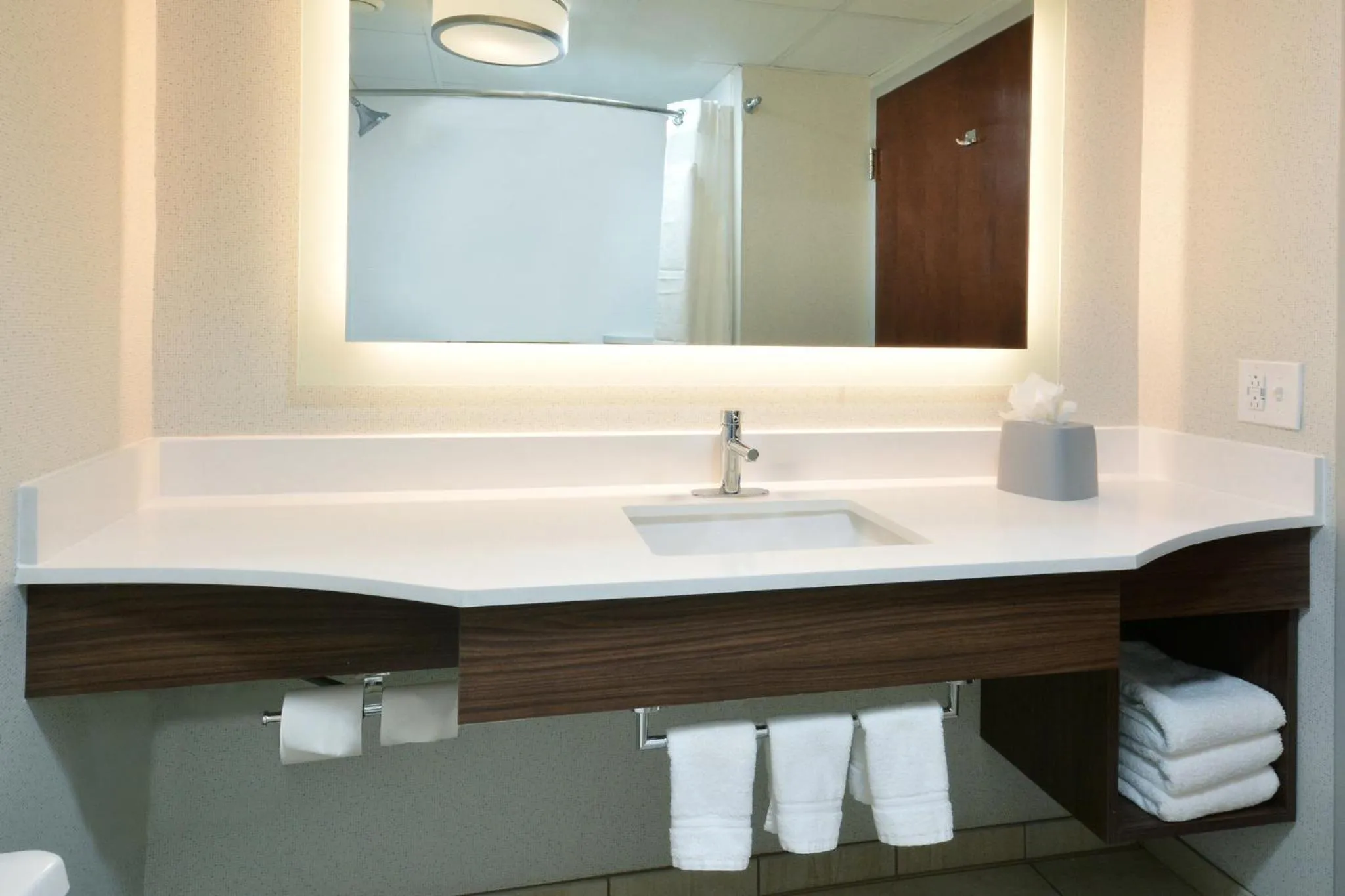 Bathroom in Holiday Inn Express Raleigh-Durham Airport by IHG