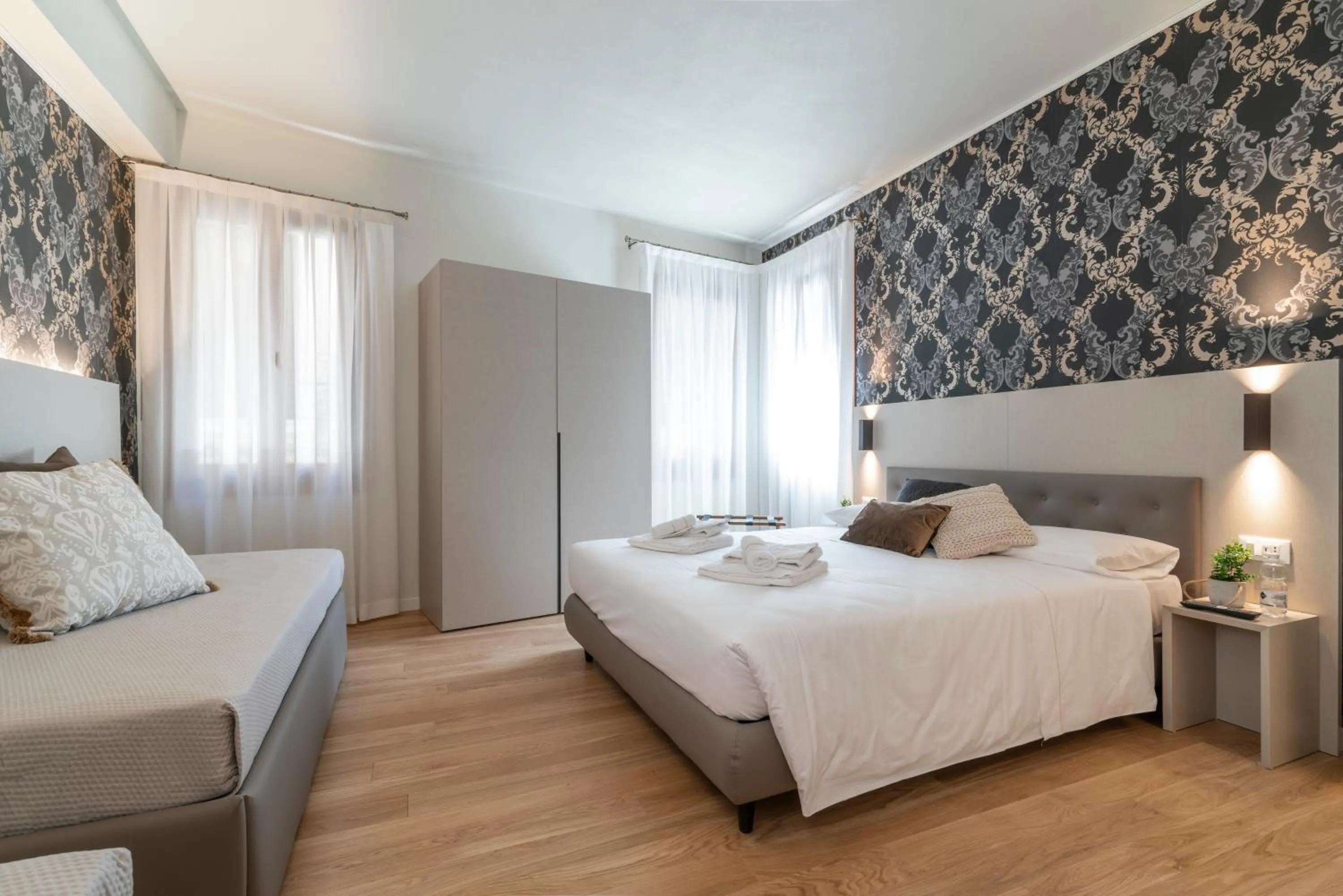 Bed in Hotel Grifoni