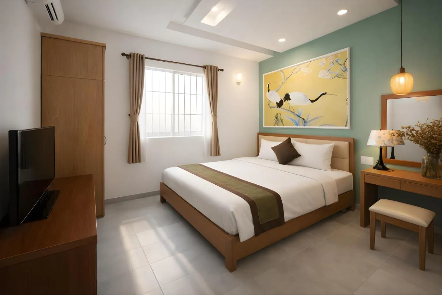 Bed in Vilion Boutique Hotel Ben Thanh