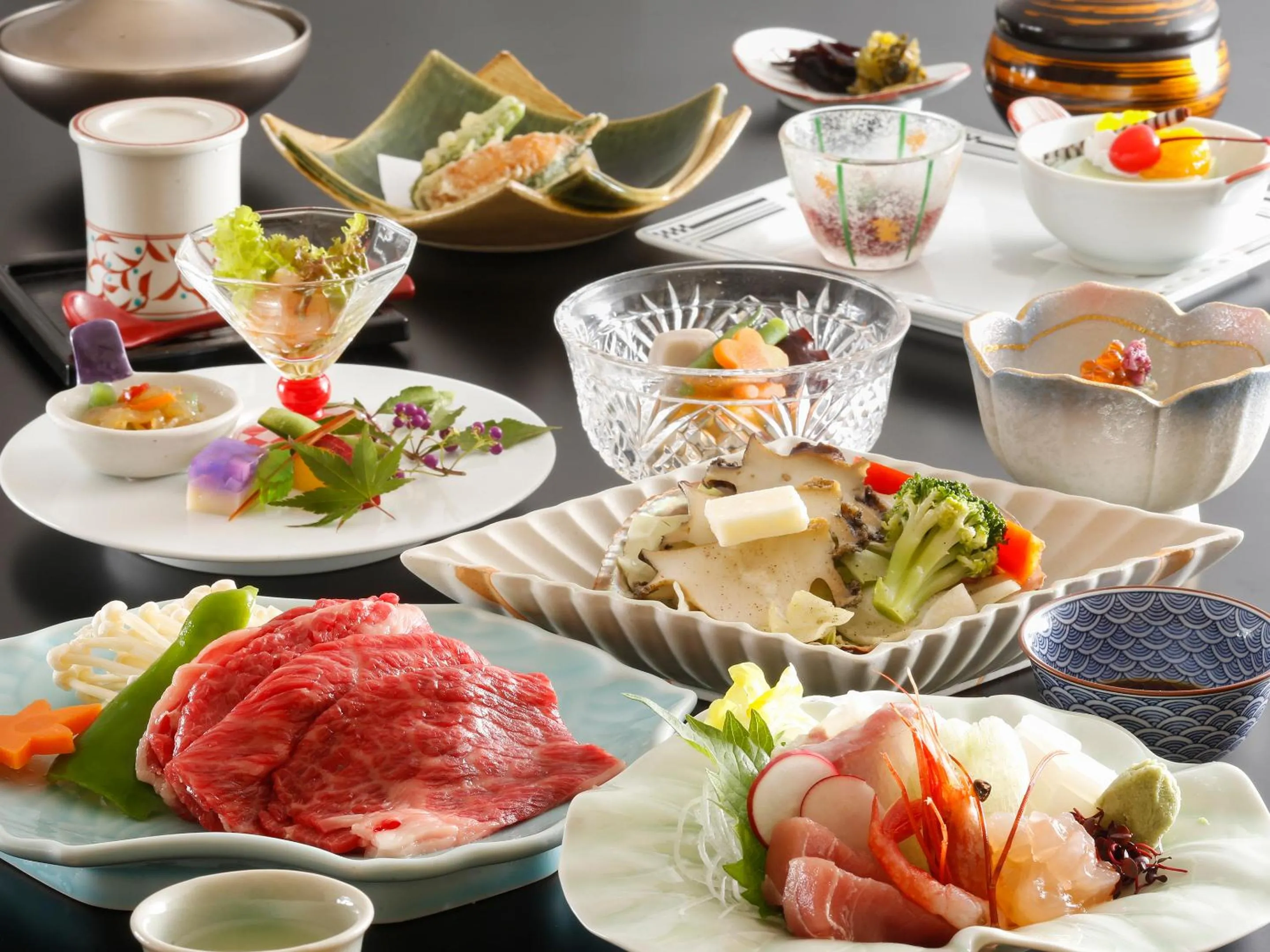 Food close-up in Hamachiyokan