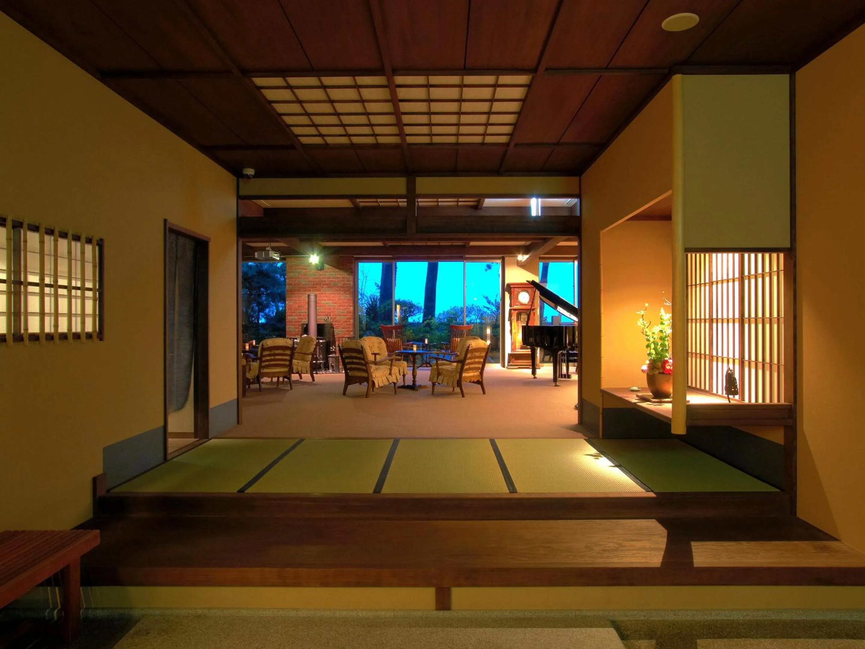Lobby or reception in Hamachiyokan