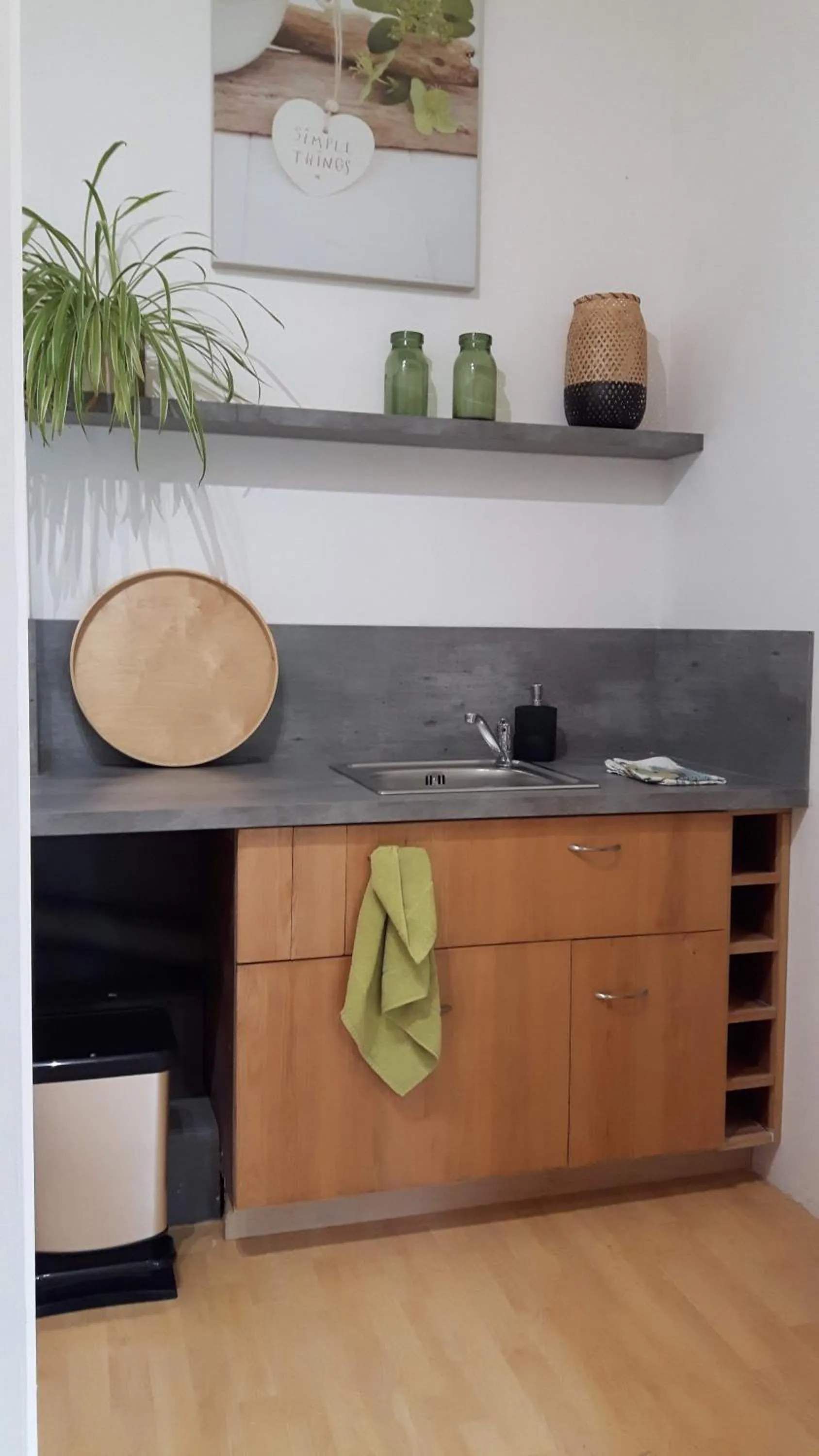 Kitchen or kitchenette in la longère angevine