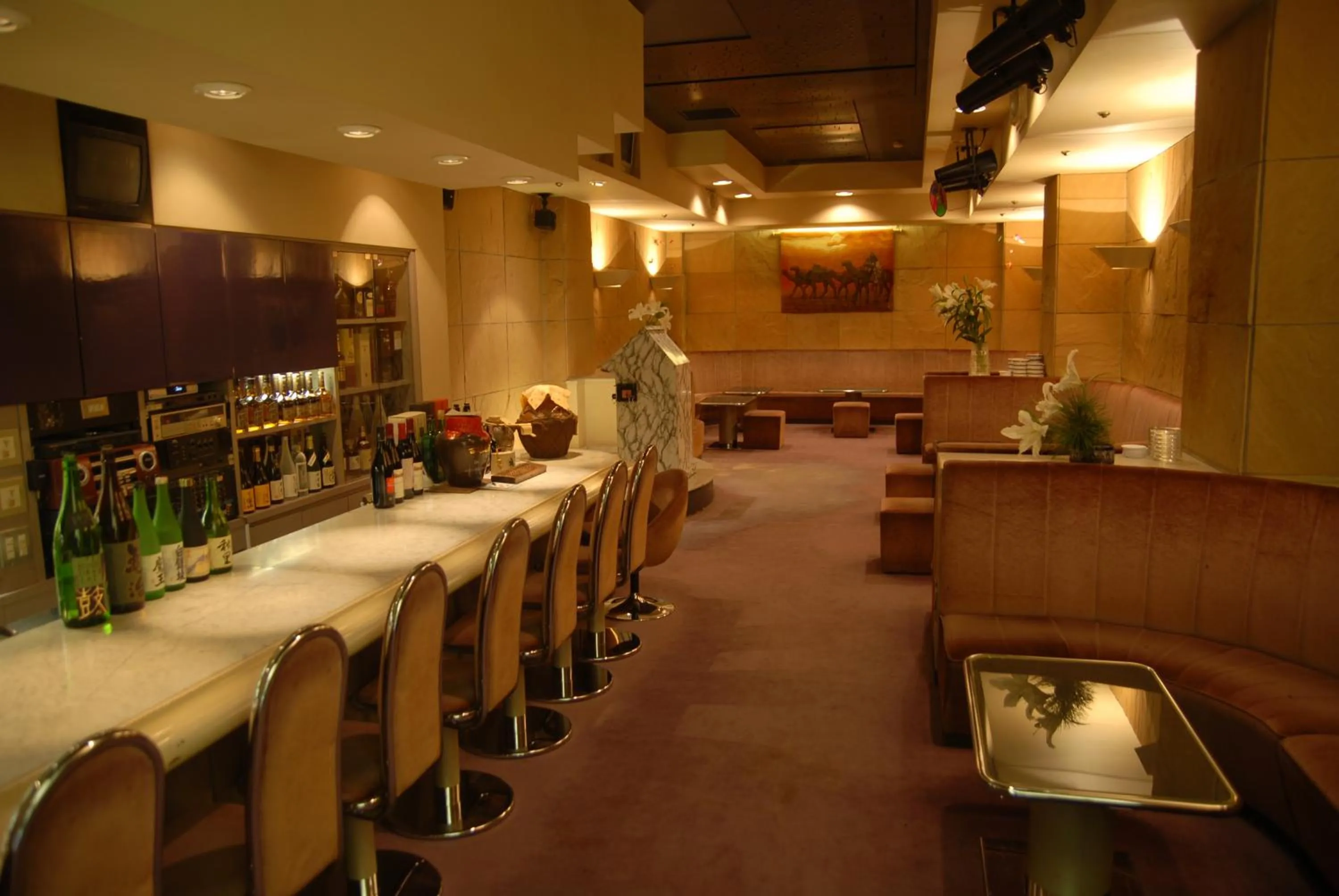 Lounge or bar in Ginsuisou Choraku