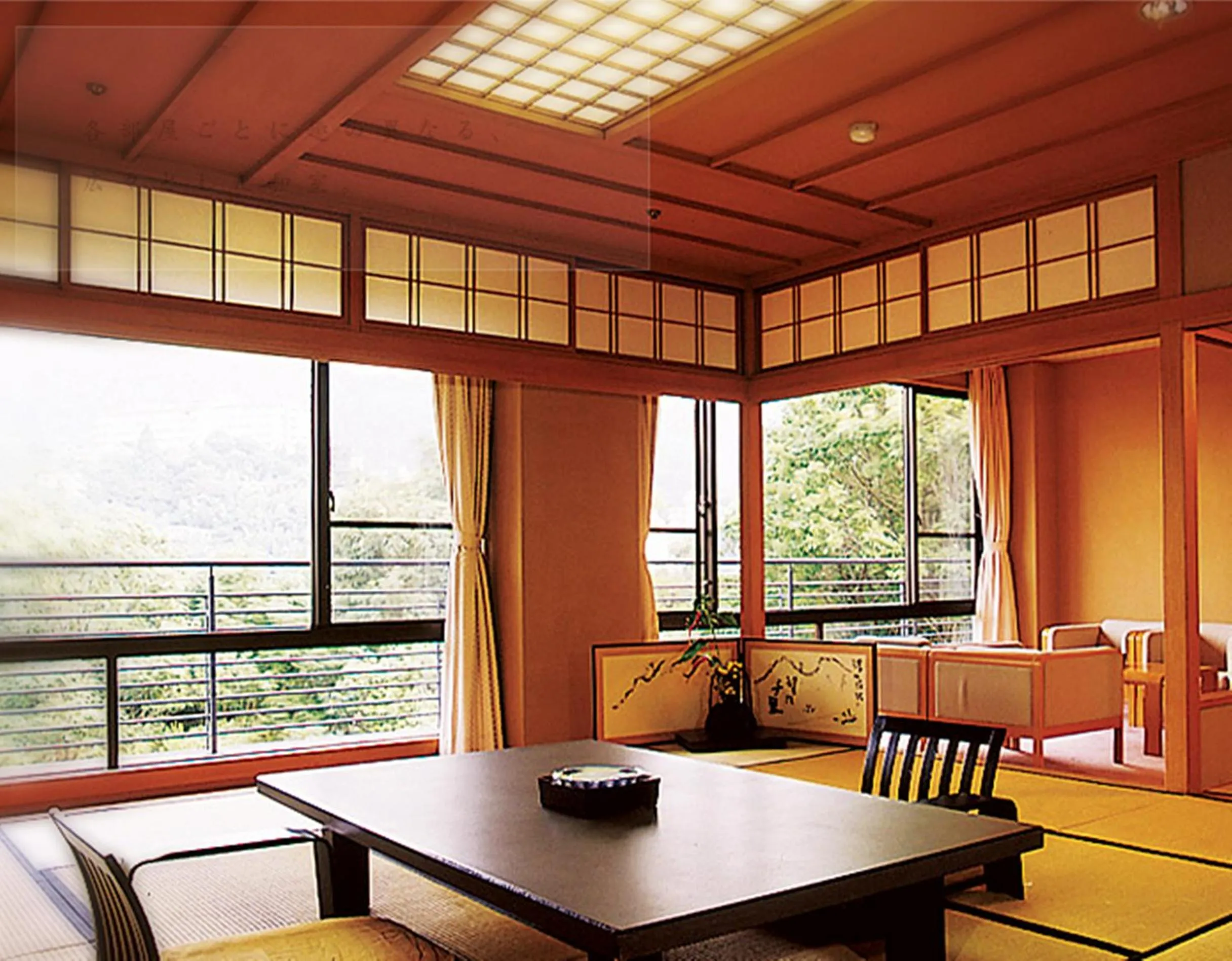 Photo of the whole room in Ginsuisou Choraku