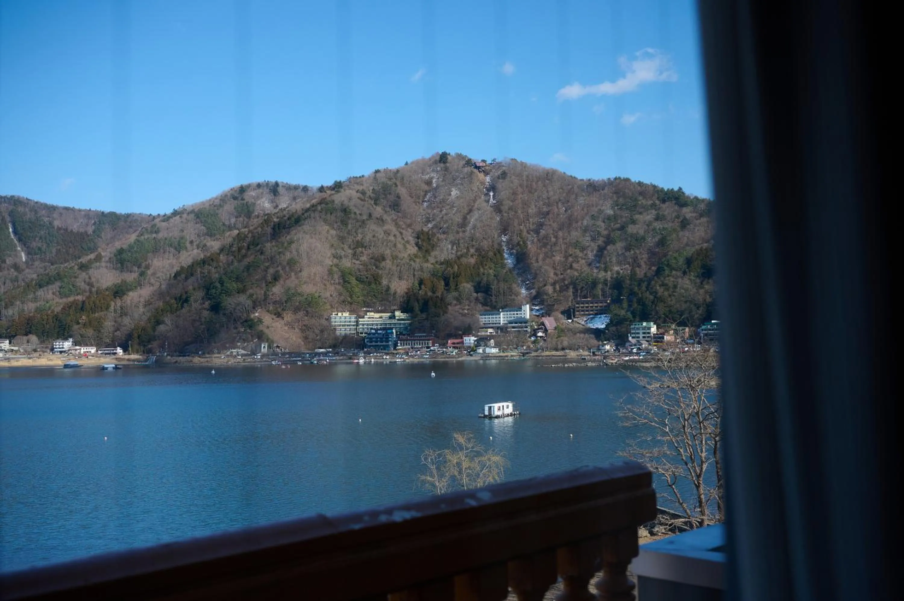 Lake view in Royal Hotel Kawaguchiko