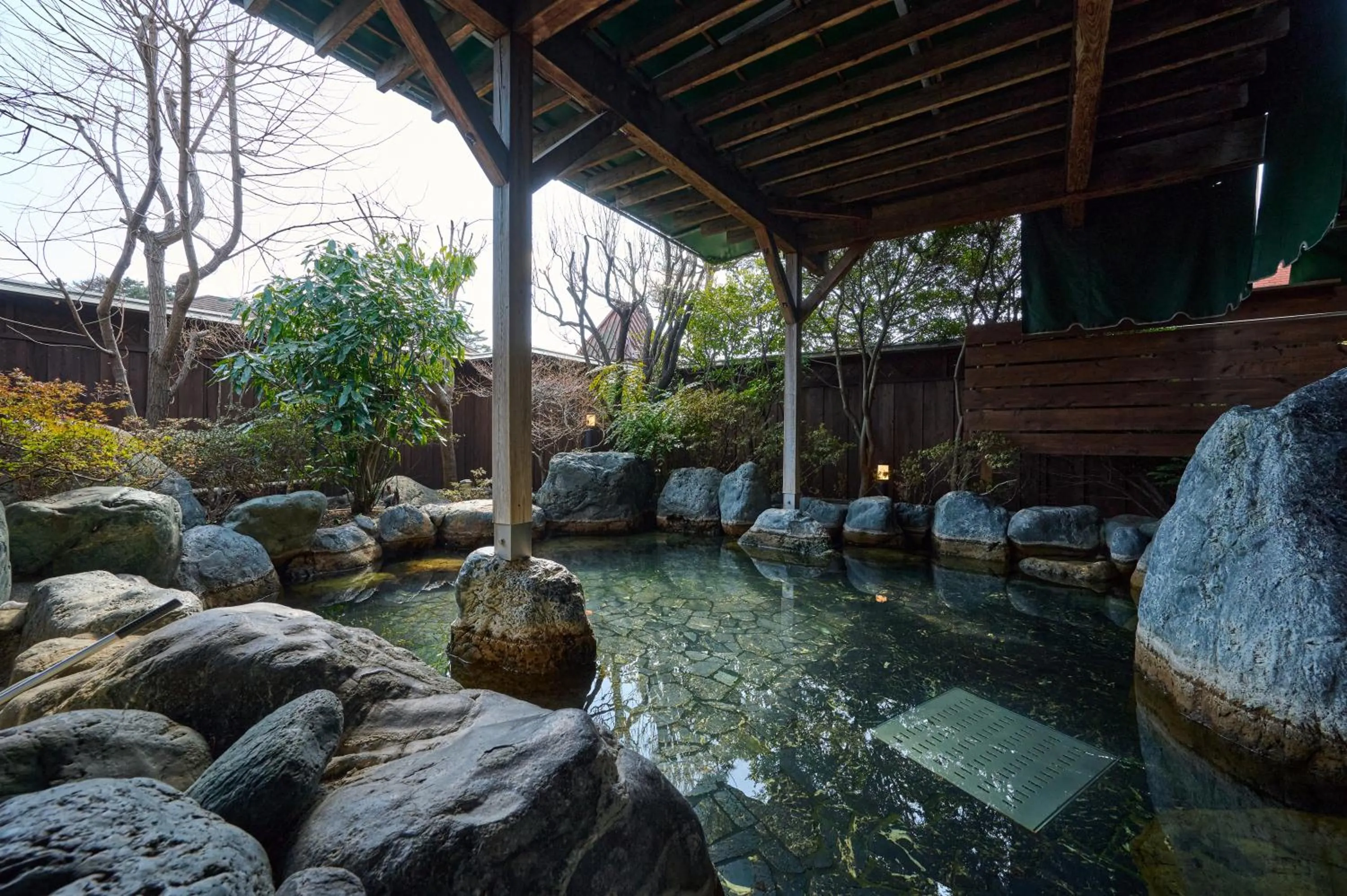 Hot Spring Bath in Royal Hotel Kawaguchiko