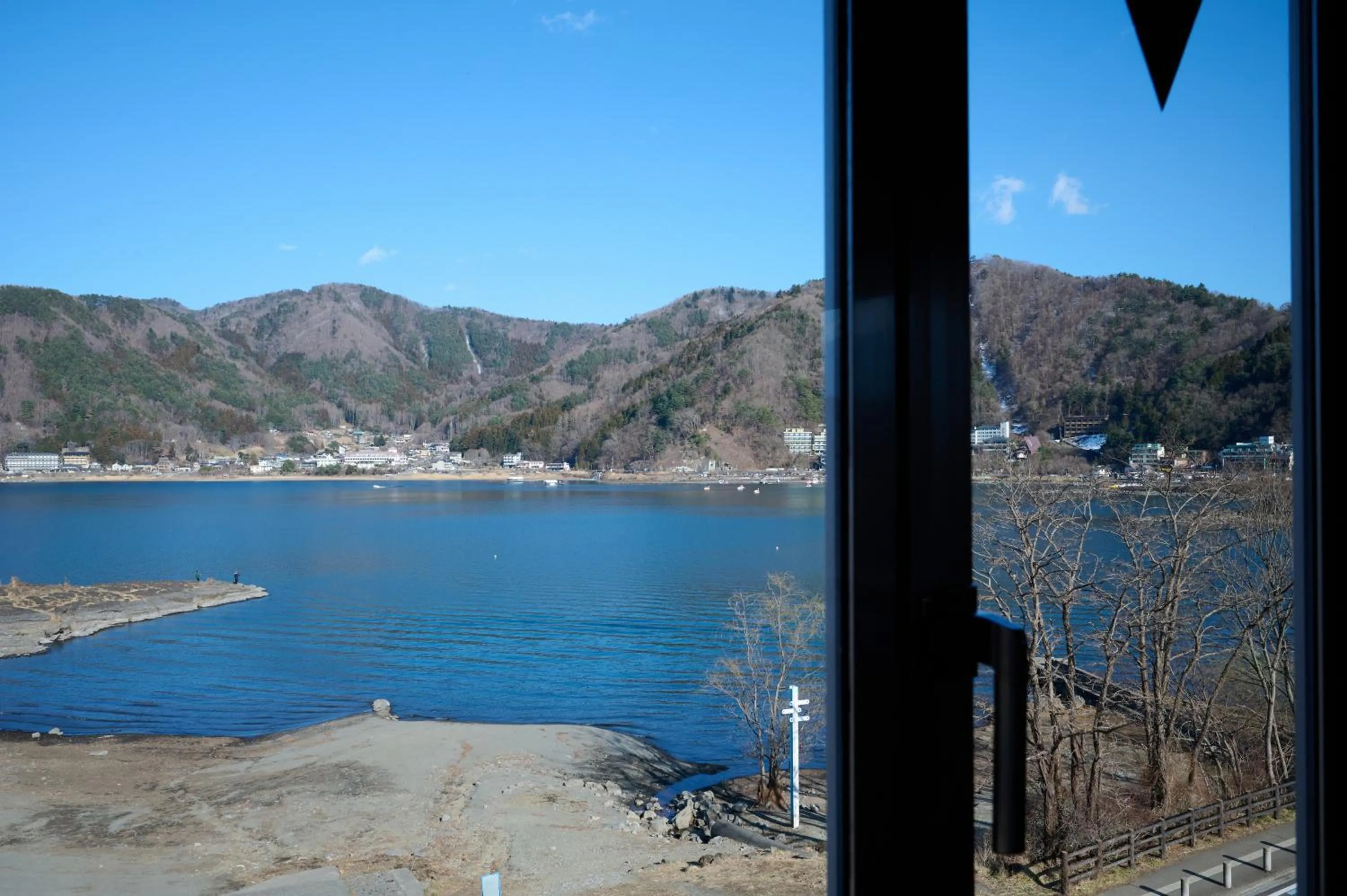 Lake view in Royal Hotel Kawaguchiko