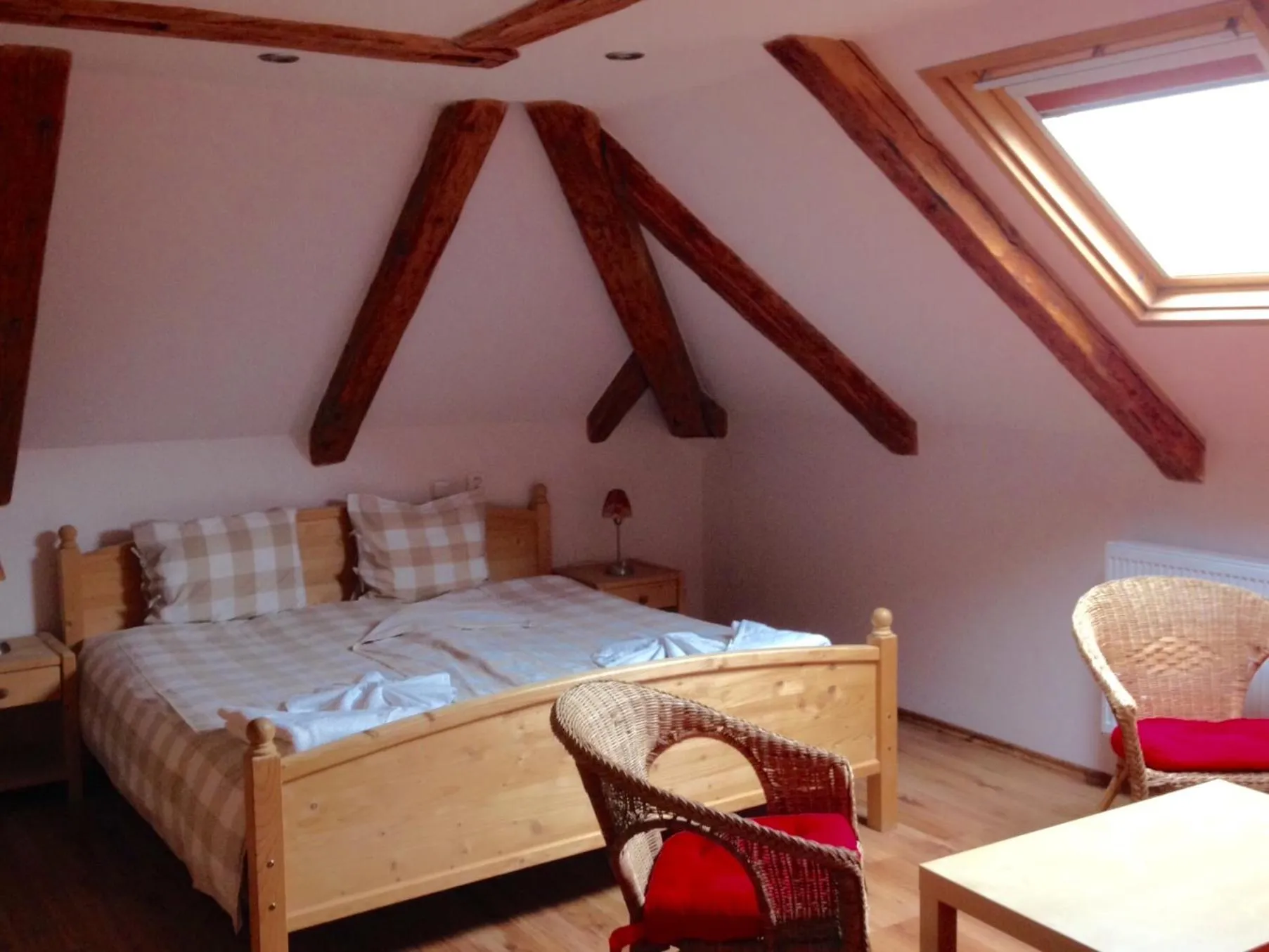 Photo of the whole room, Bed in Garni Hotel St Anna