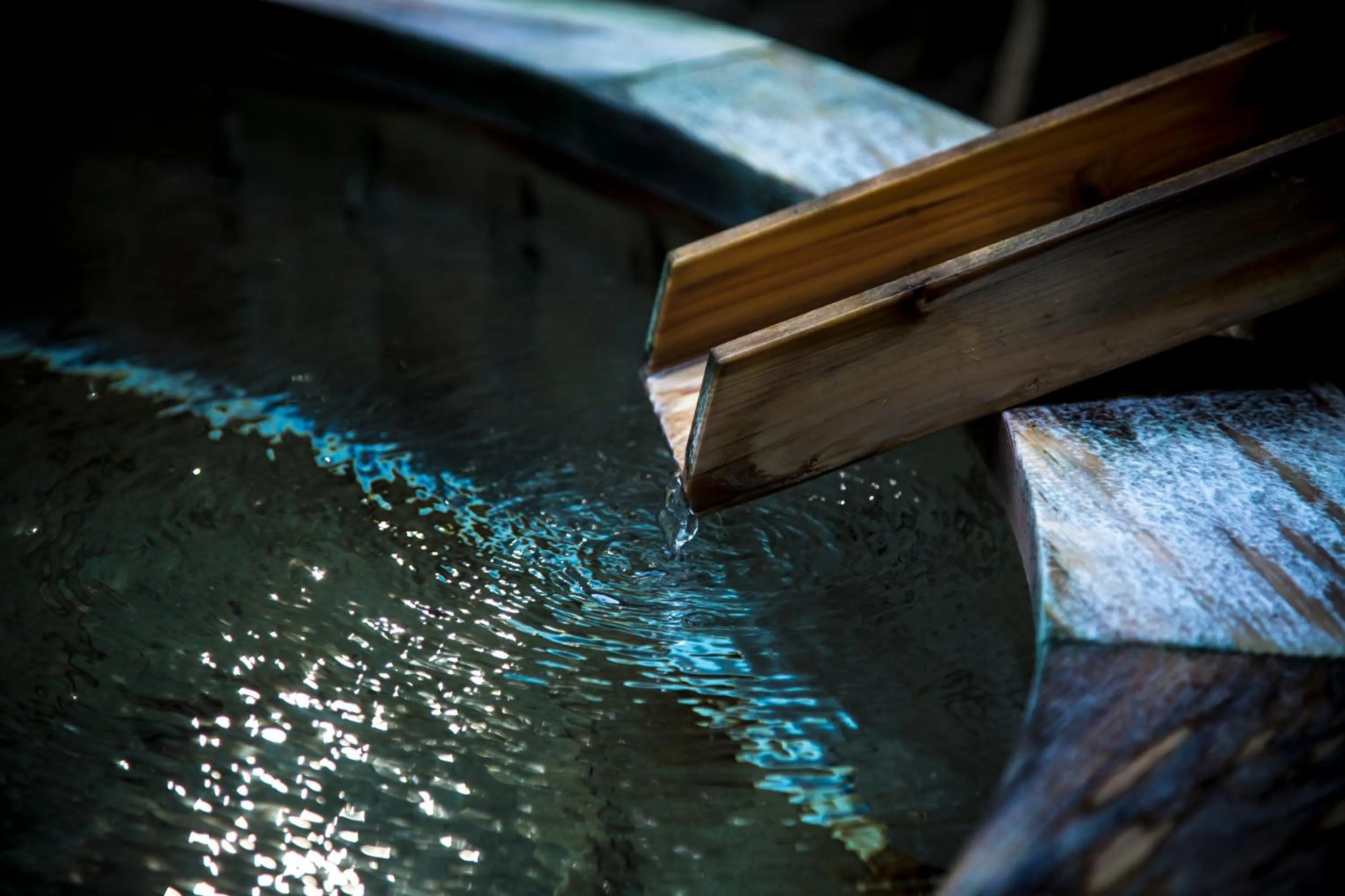 Open Air Bath in Hotel Kitanoya