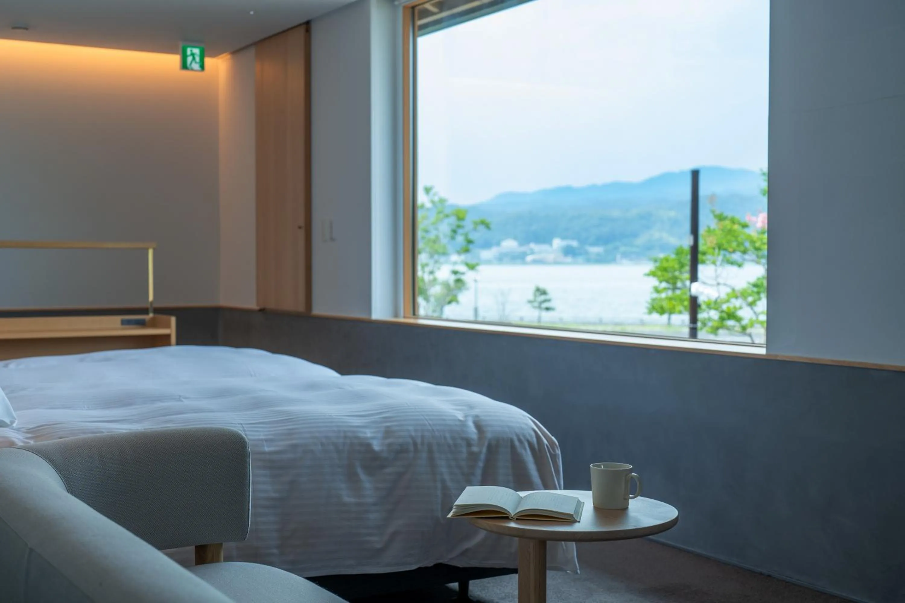 Bed in Hotel Kitanoya