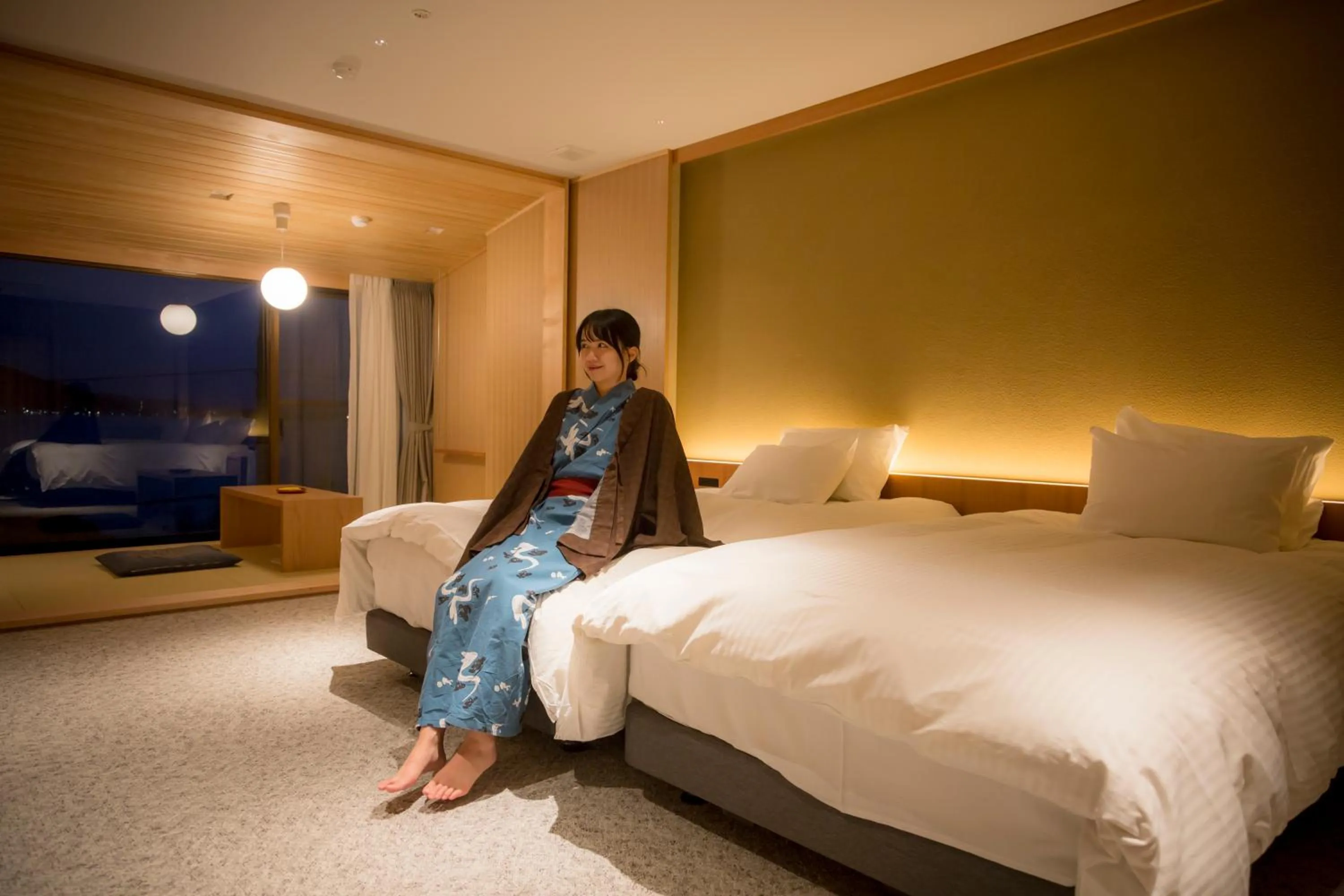 Photo of the whole room, Bed in Hotel Kitanoya