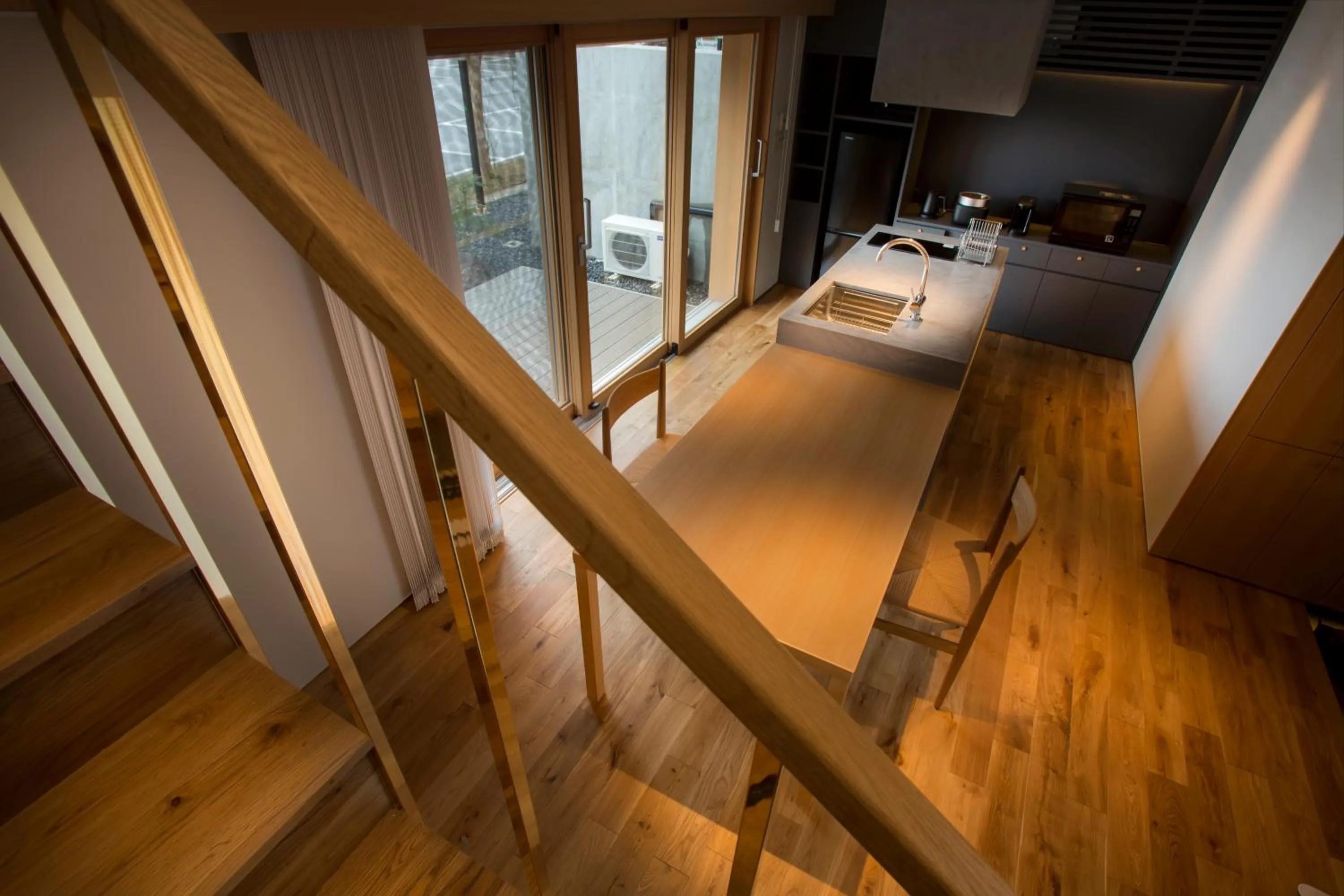 Kitchen or kitchenette, Bed in Hotel Kitanoya
