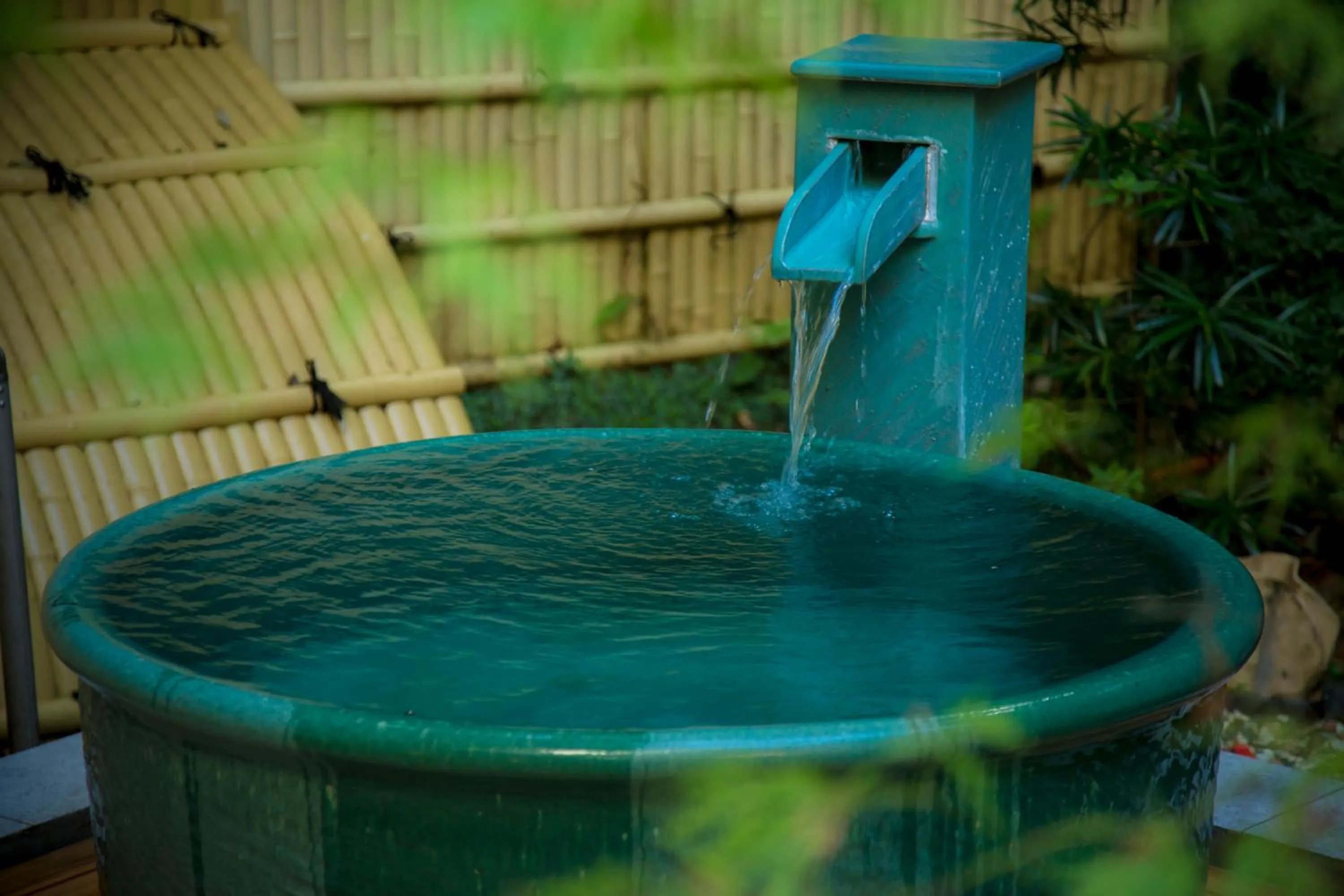 Open Air Bath in Hotel Kitanoya