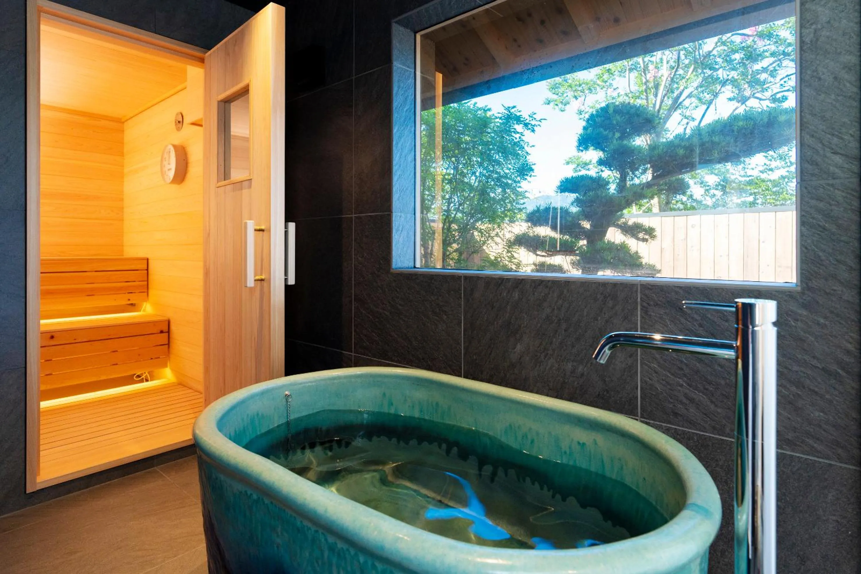 Sauna in Hotel Kitanoya