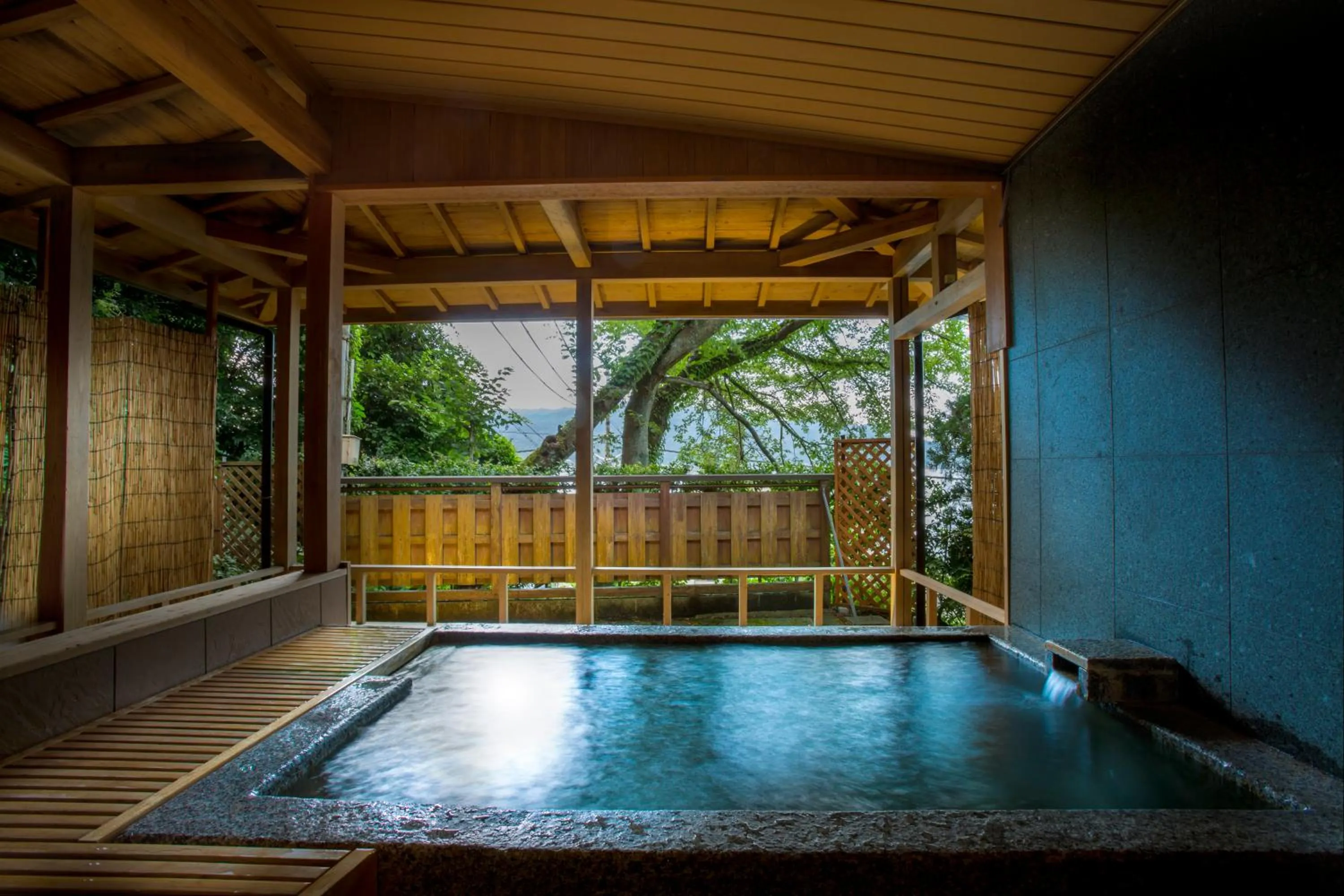 Open Air Bath in Hotel Kitanoya