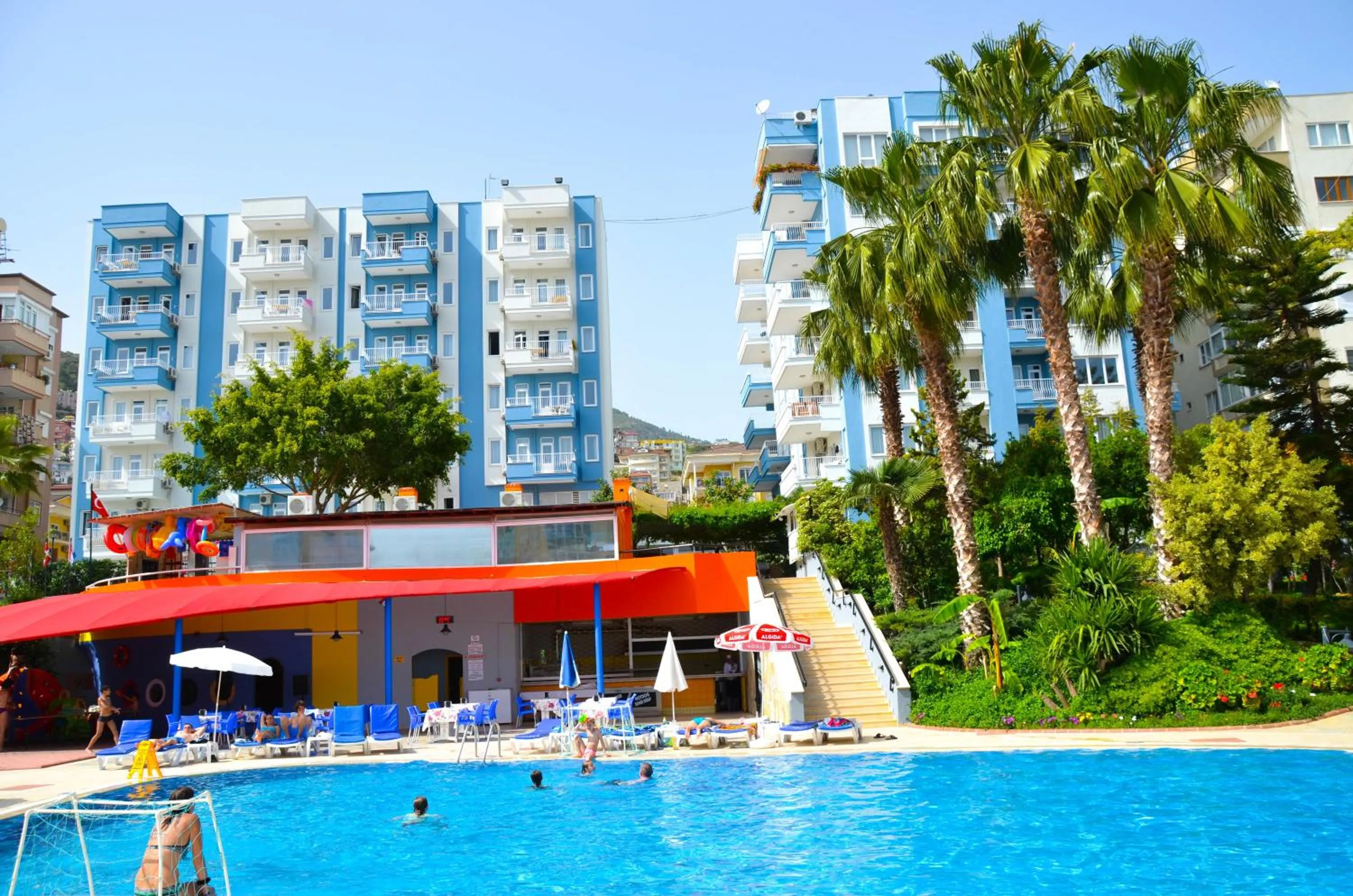 Swimming pool in Ark Apart and Suite Hotel