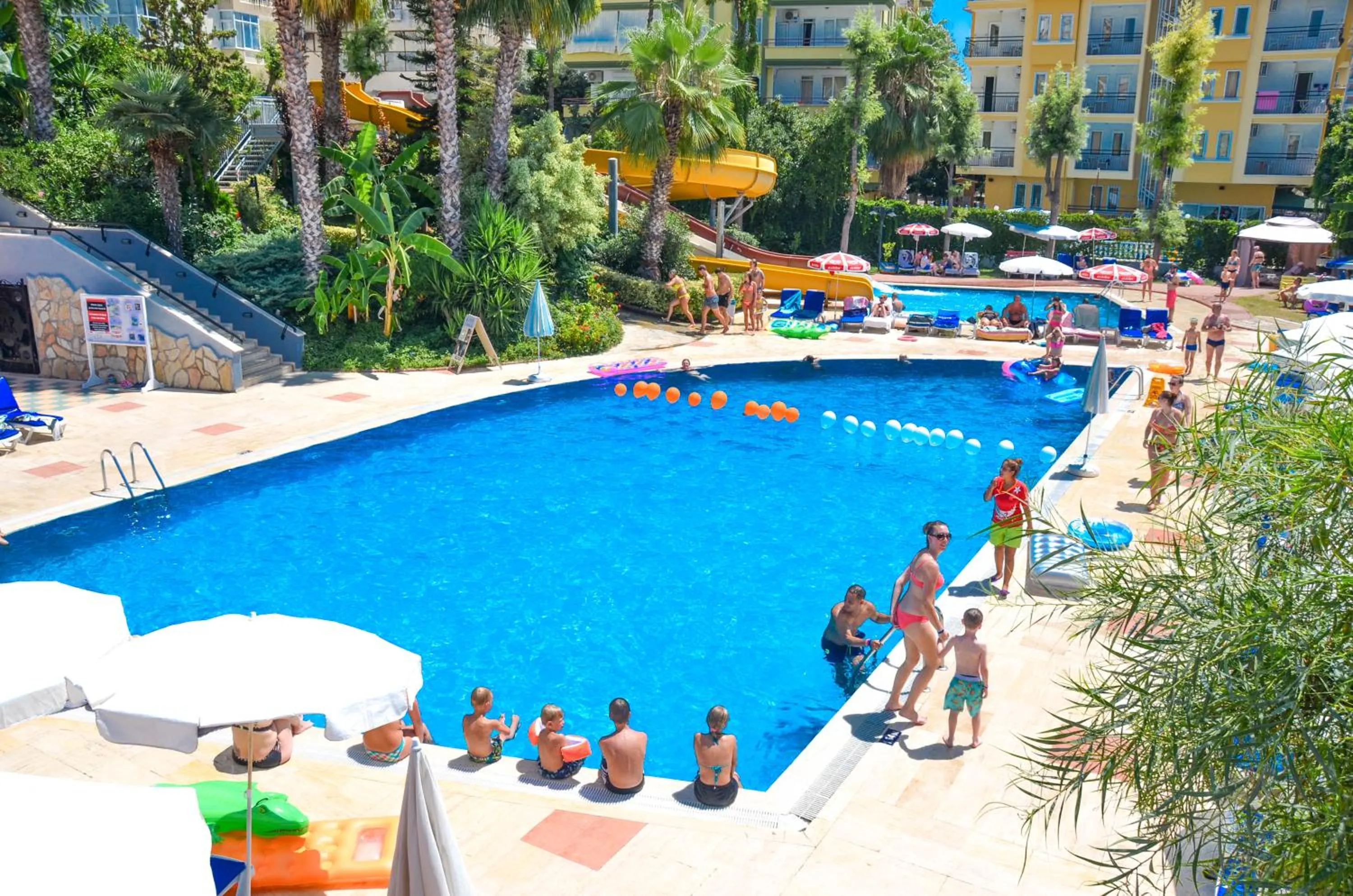 Swimming pool in Ark Apart and Suite Hotel