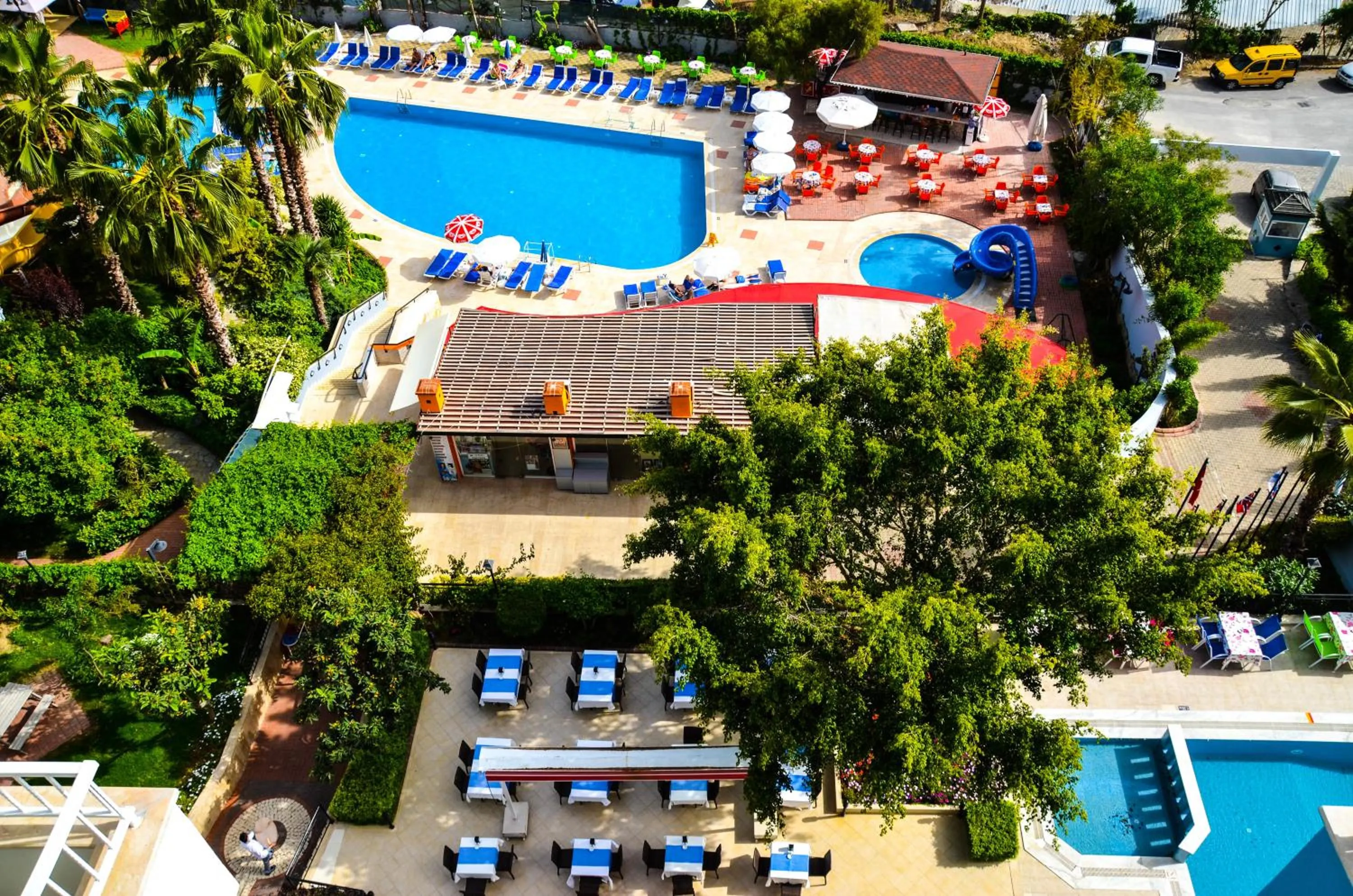 Bird's eye view in Ark Apart and Suite Hotel