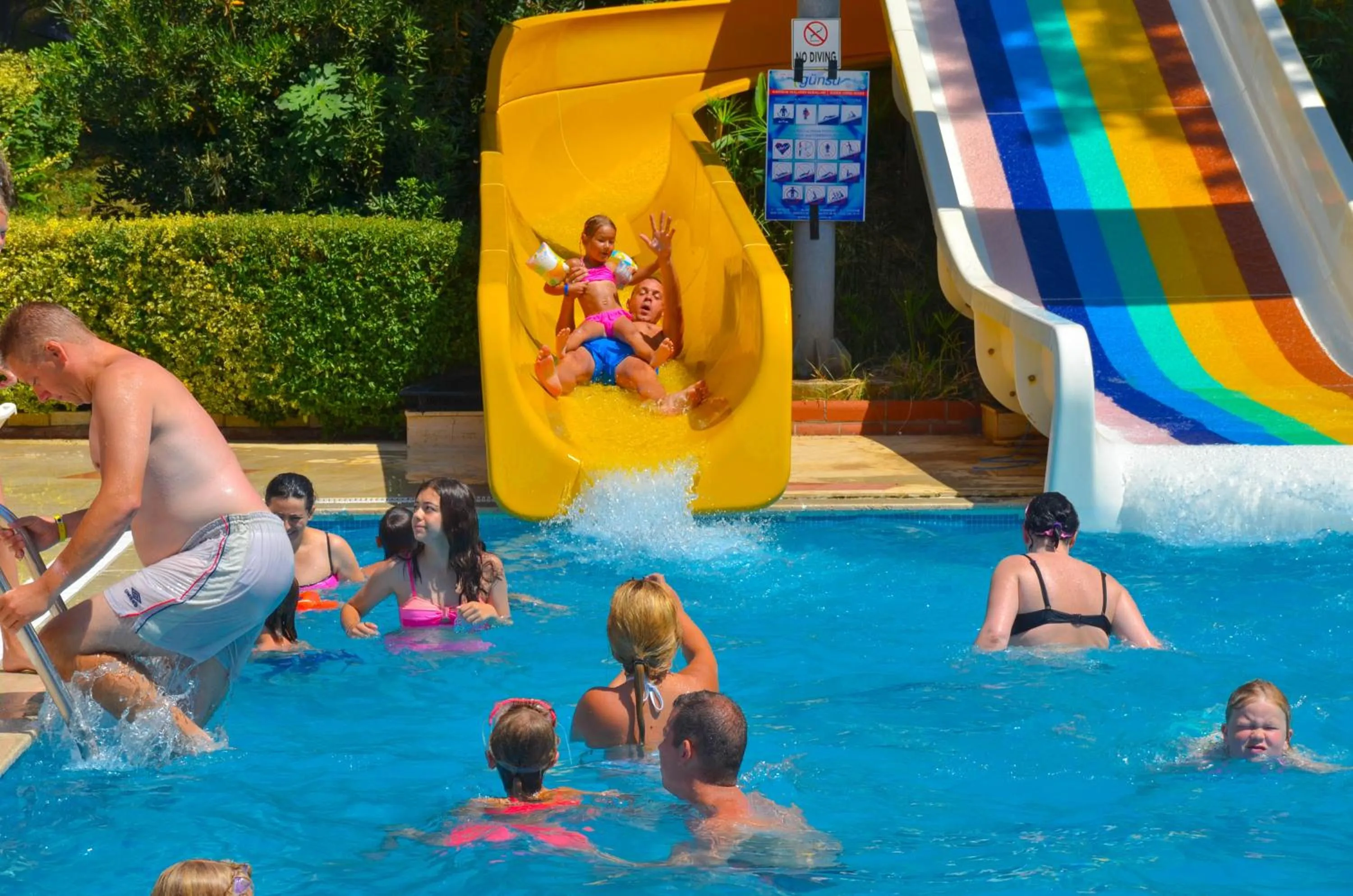 Swimming pool in Ark Apart and Suite Hotel