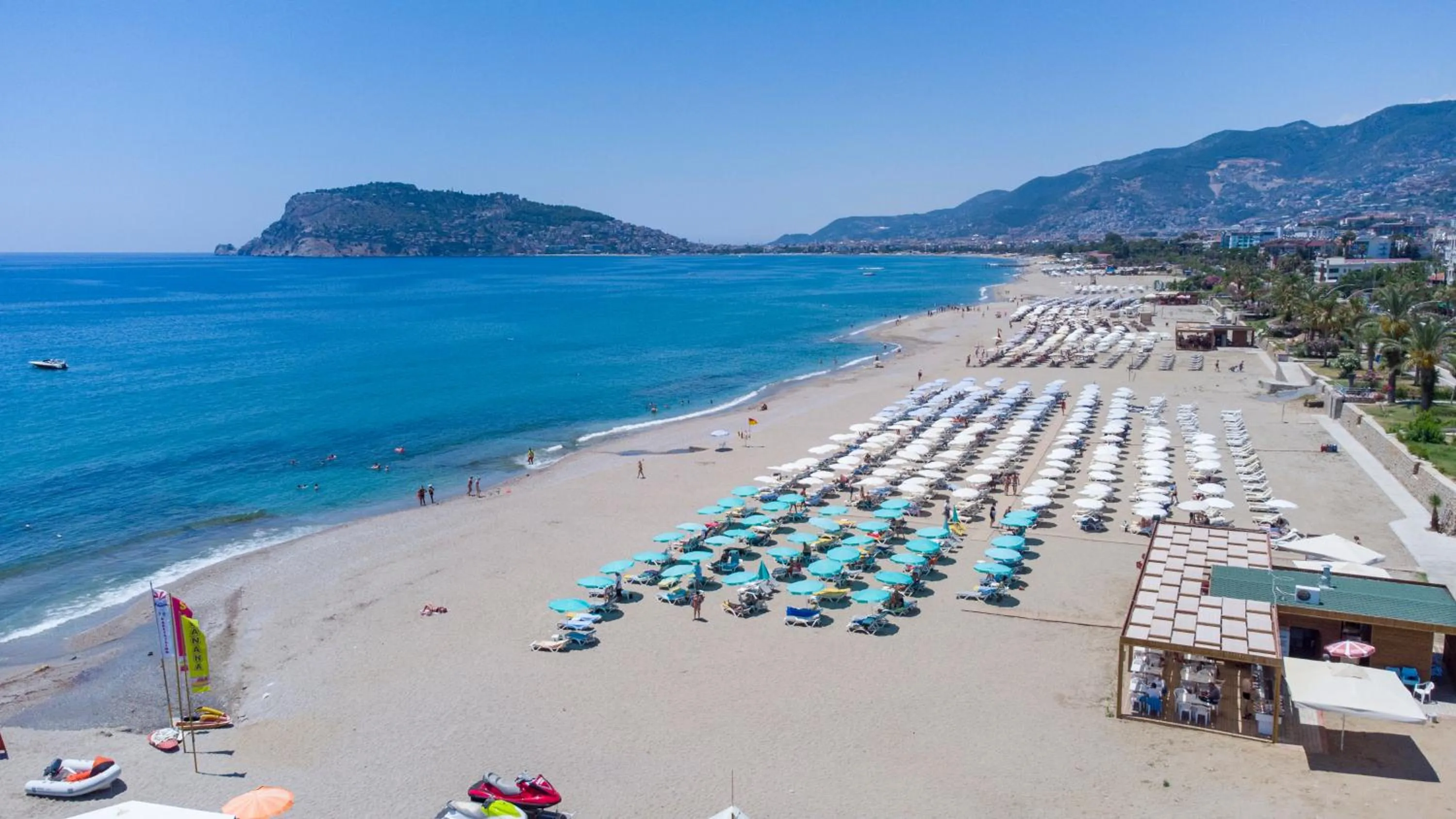 Beach in Oba Star Hotel - Ultra All Inclusive