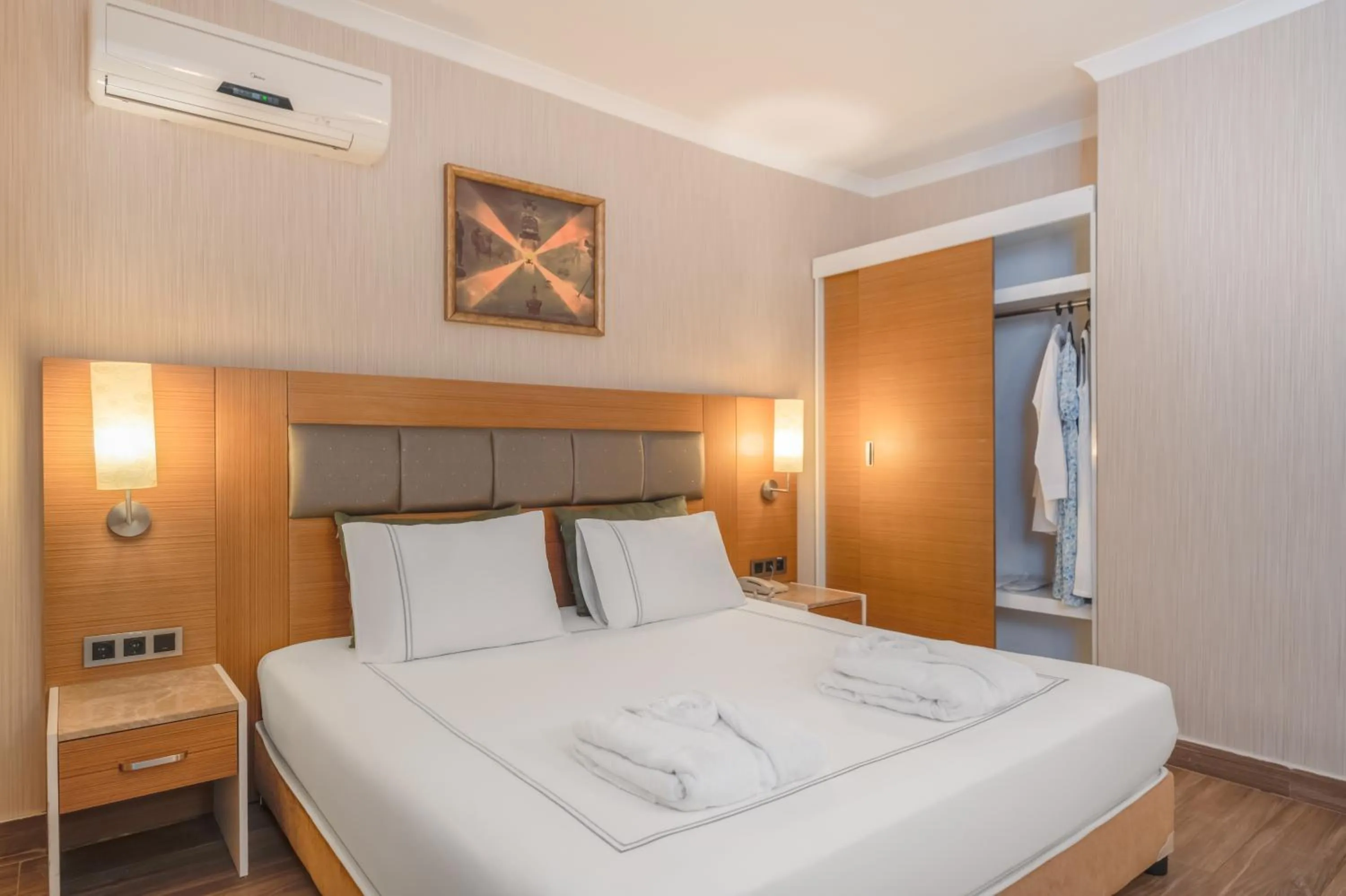 Bed in Oba Star Hotel - Ultra All Inclusive