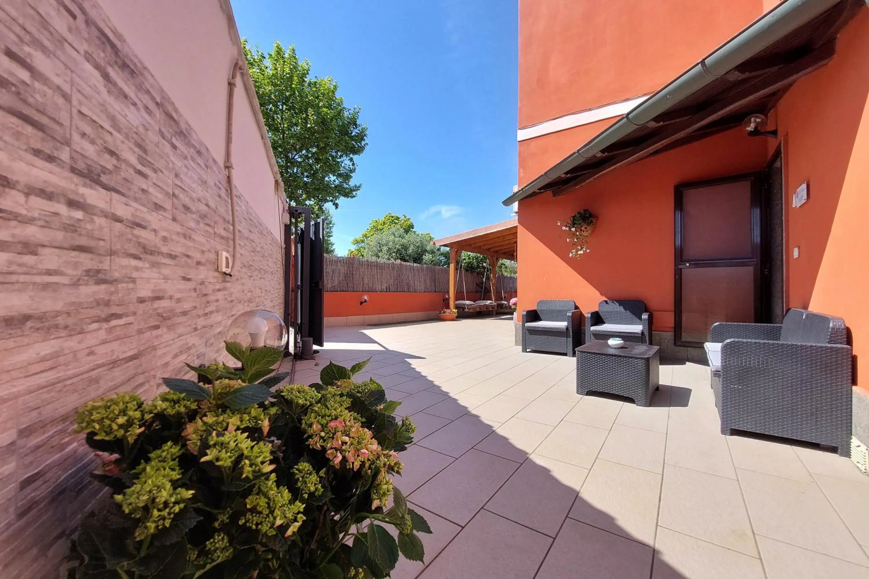 Garden in B&B Felicioni