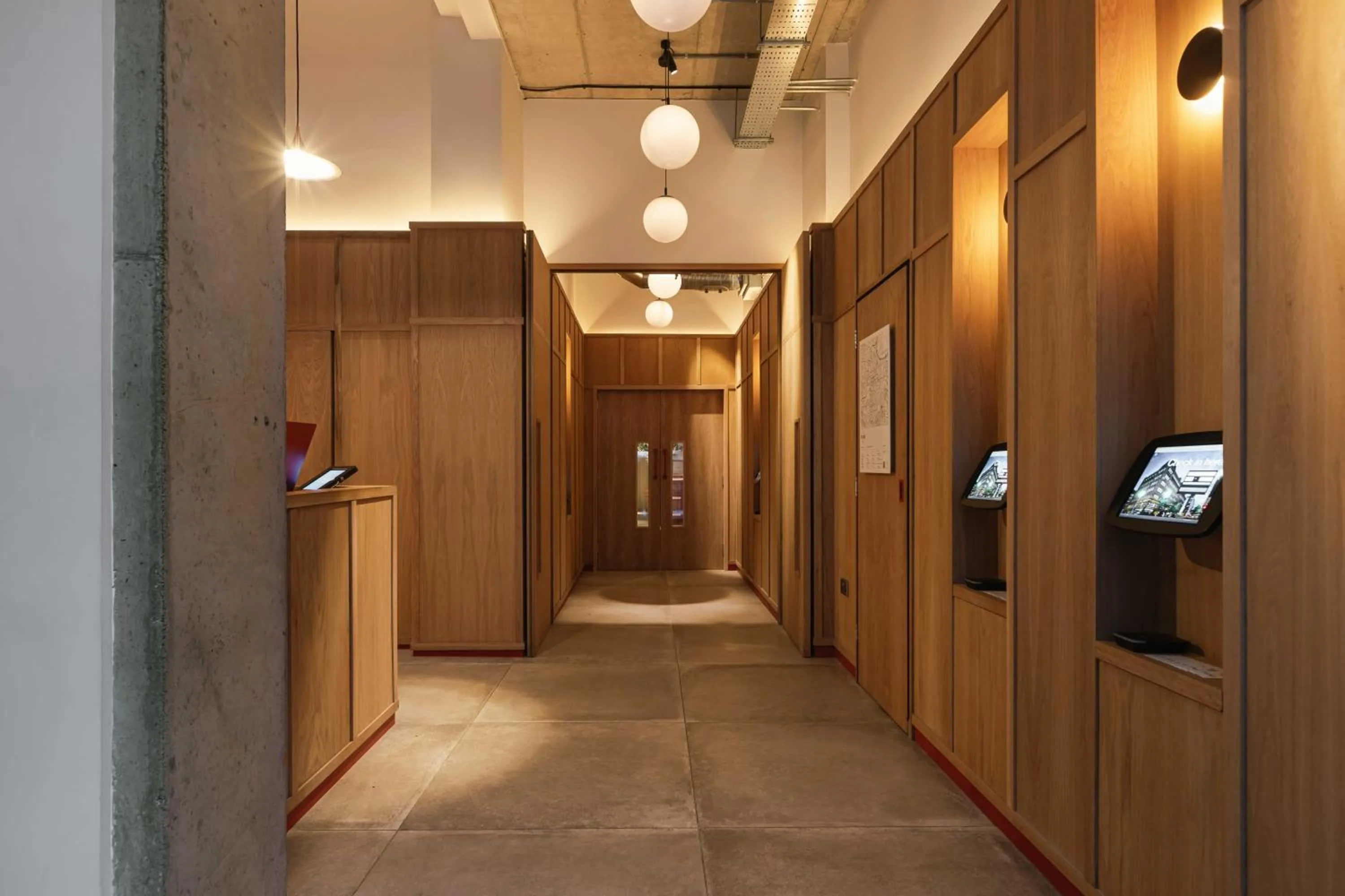 Lobby or reception in The Flint Hotel