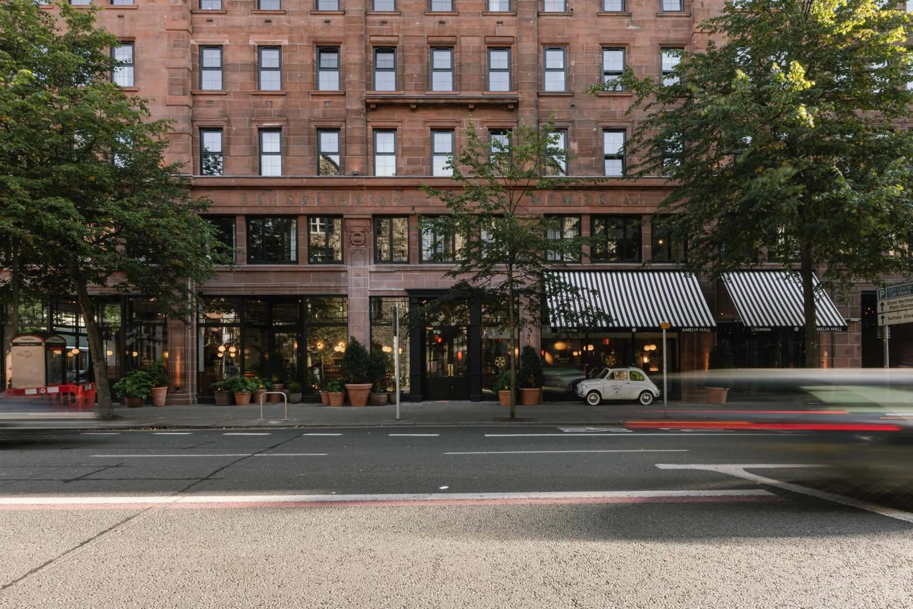 Property building in The Flint Hotel