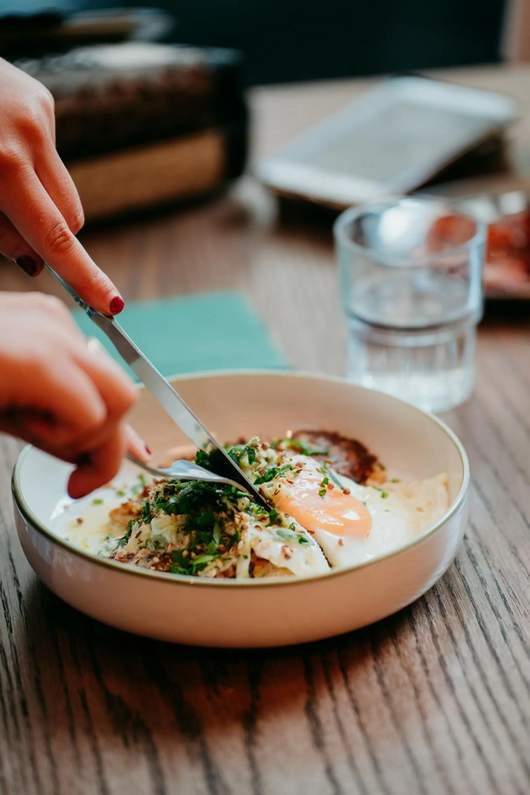 Food and drinks in The Flint Hotel