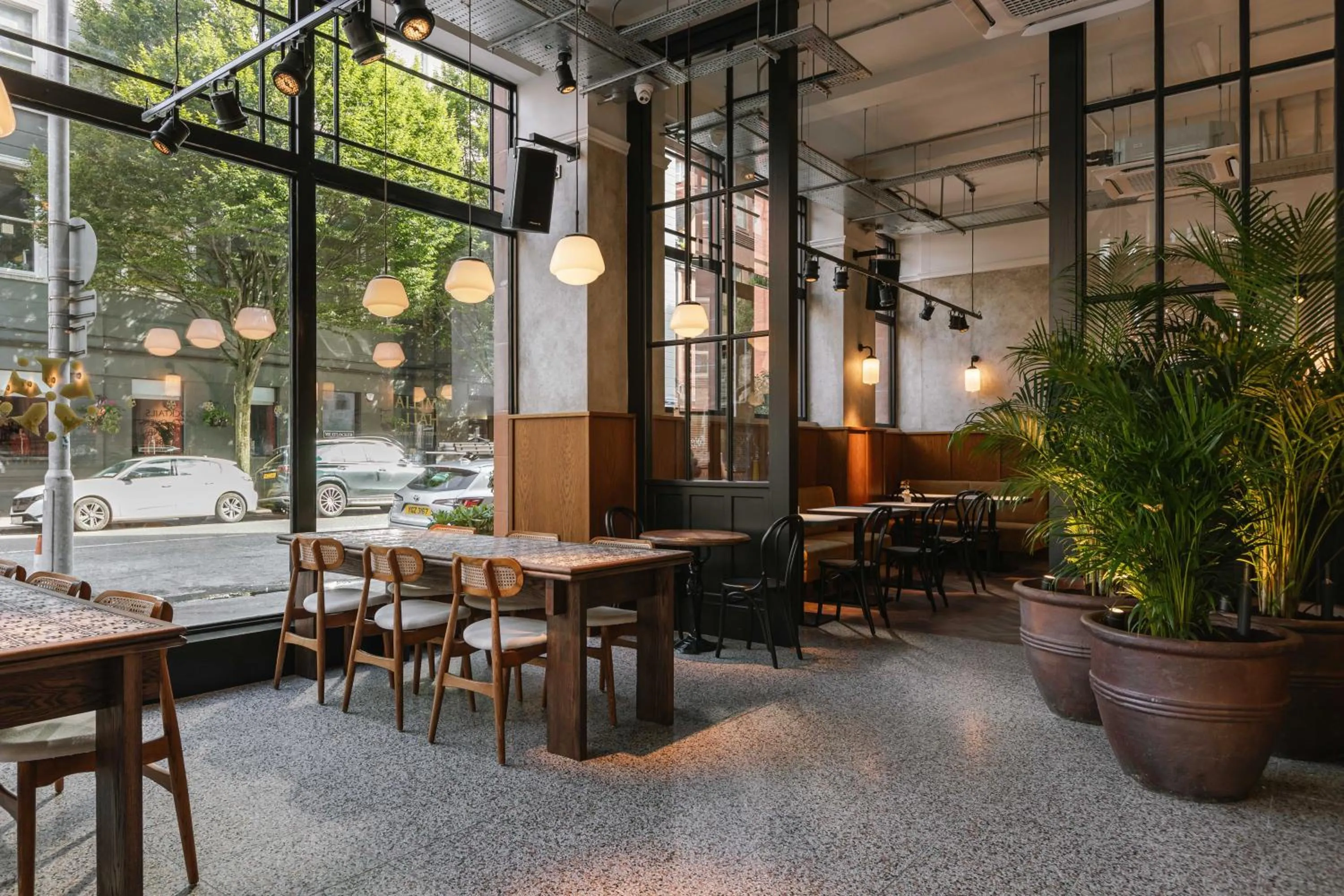 Restaurant/places to eat in The Flint Hotel