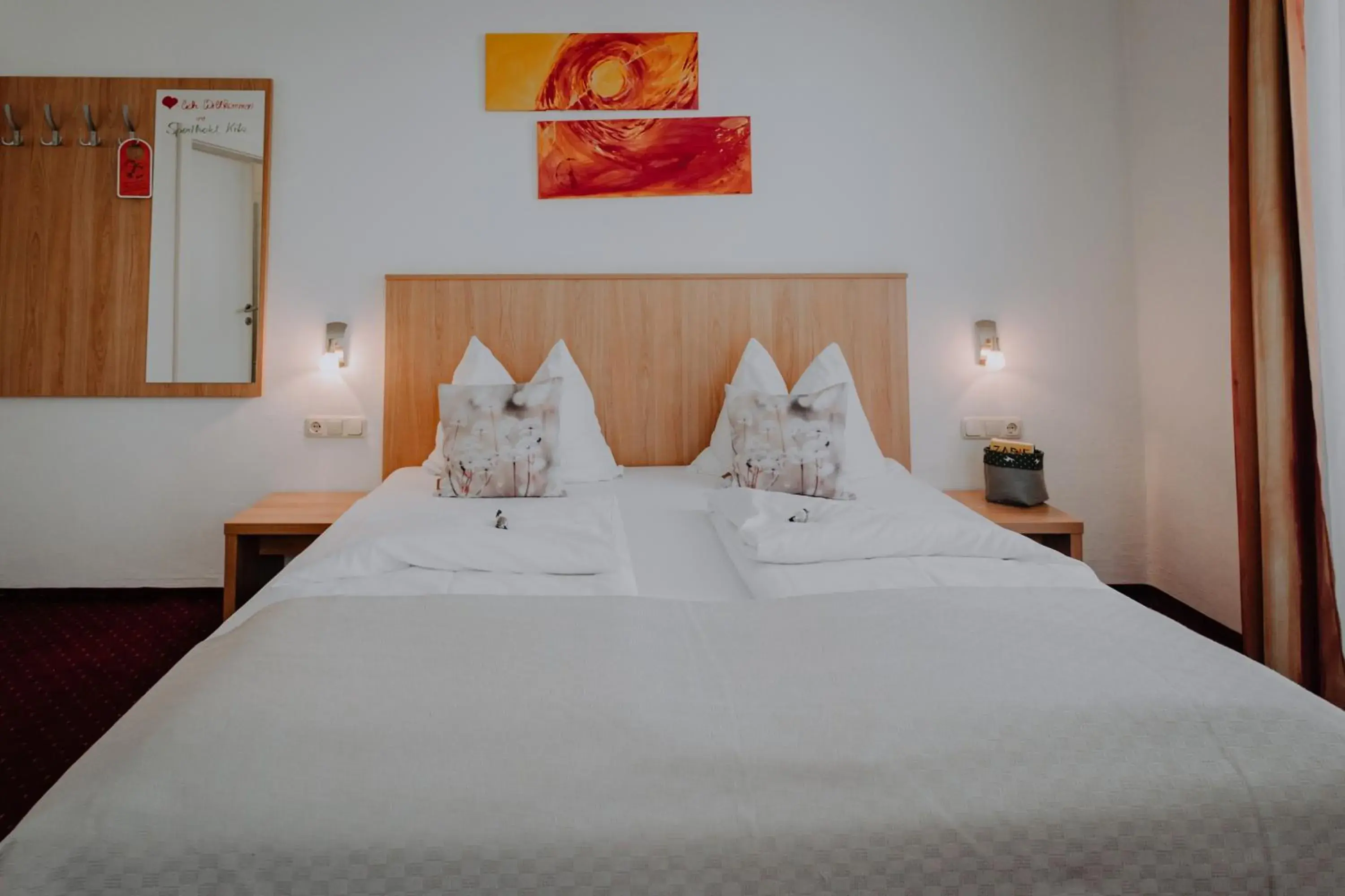 Comfort Twin Room with Balcony in Sporthotel Kitz Comfort Twin Room with Balcony in Sporthotel Kitz