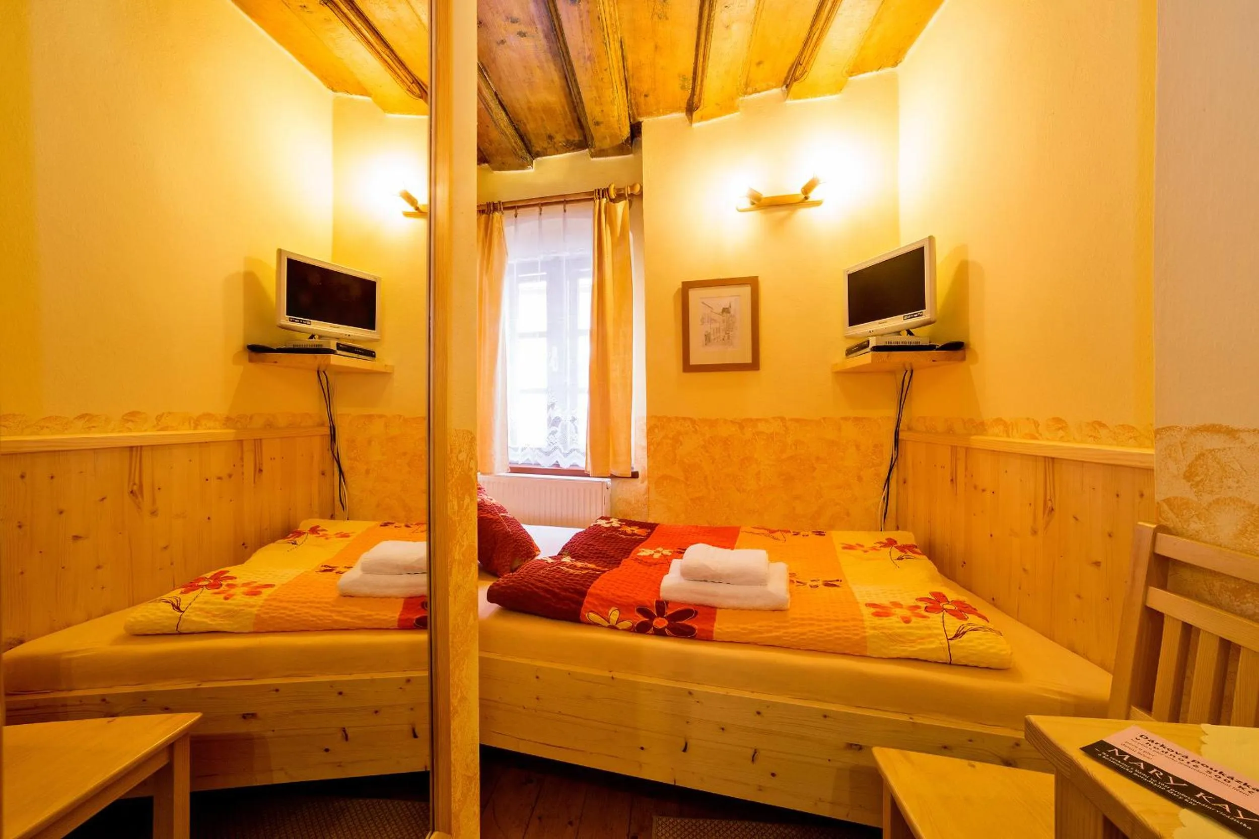 City view, Bed in Ubytování Zámecké Schody