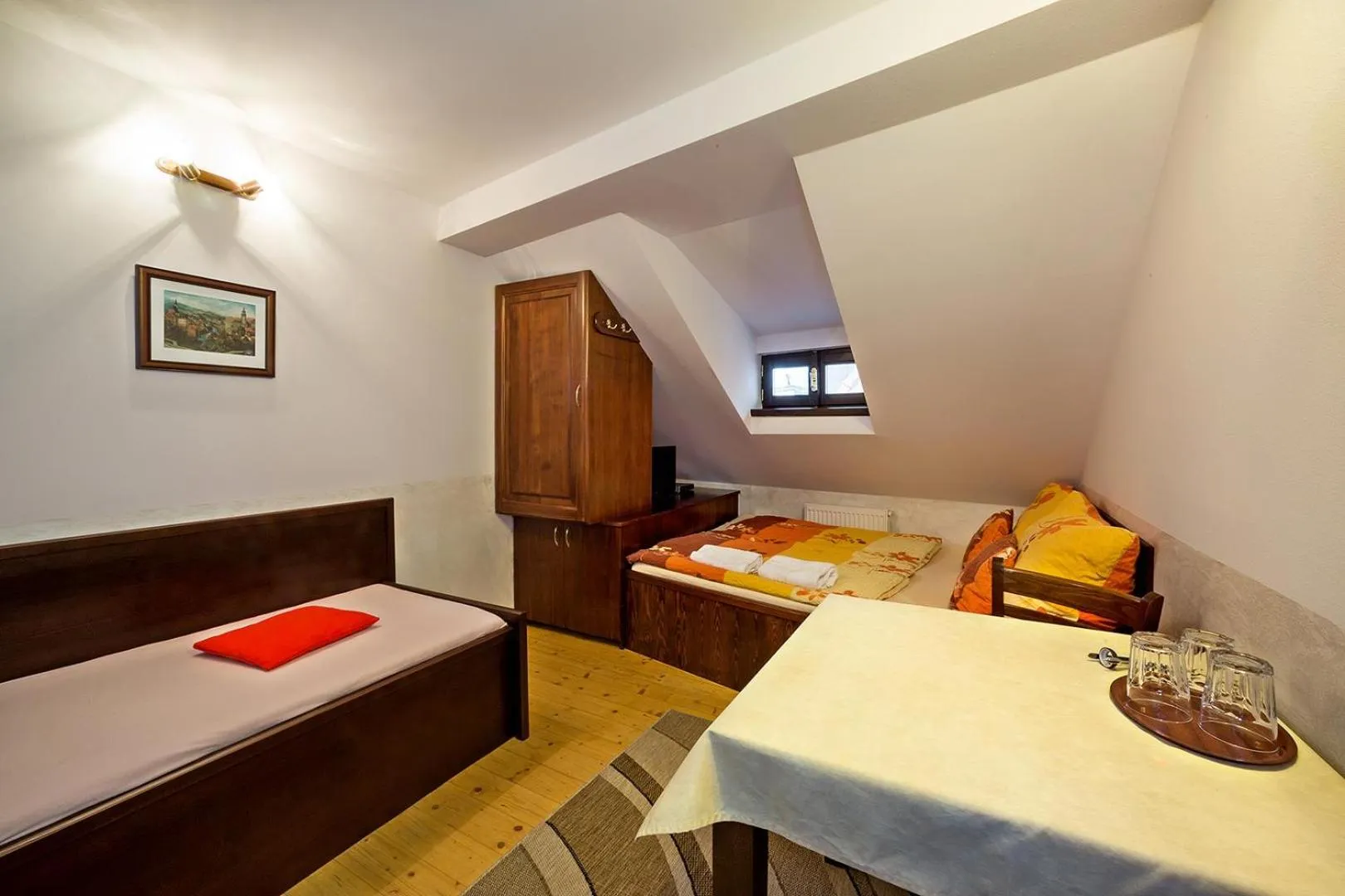 Bed in Ubytování Zámecké Schody