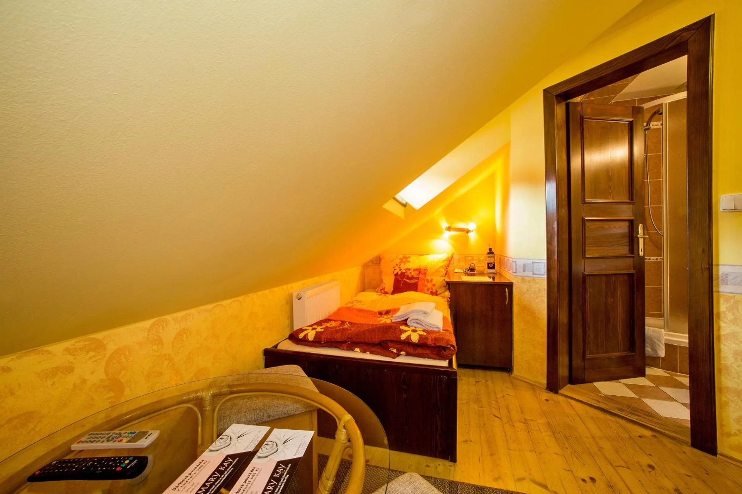 View (from property/room), Bed in Ubytování Zámecké Schody