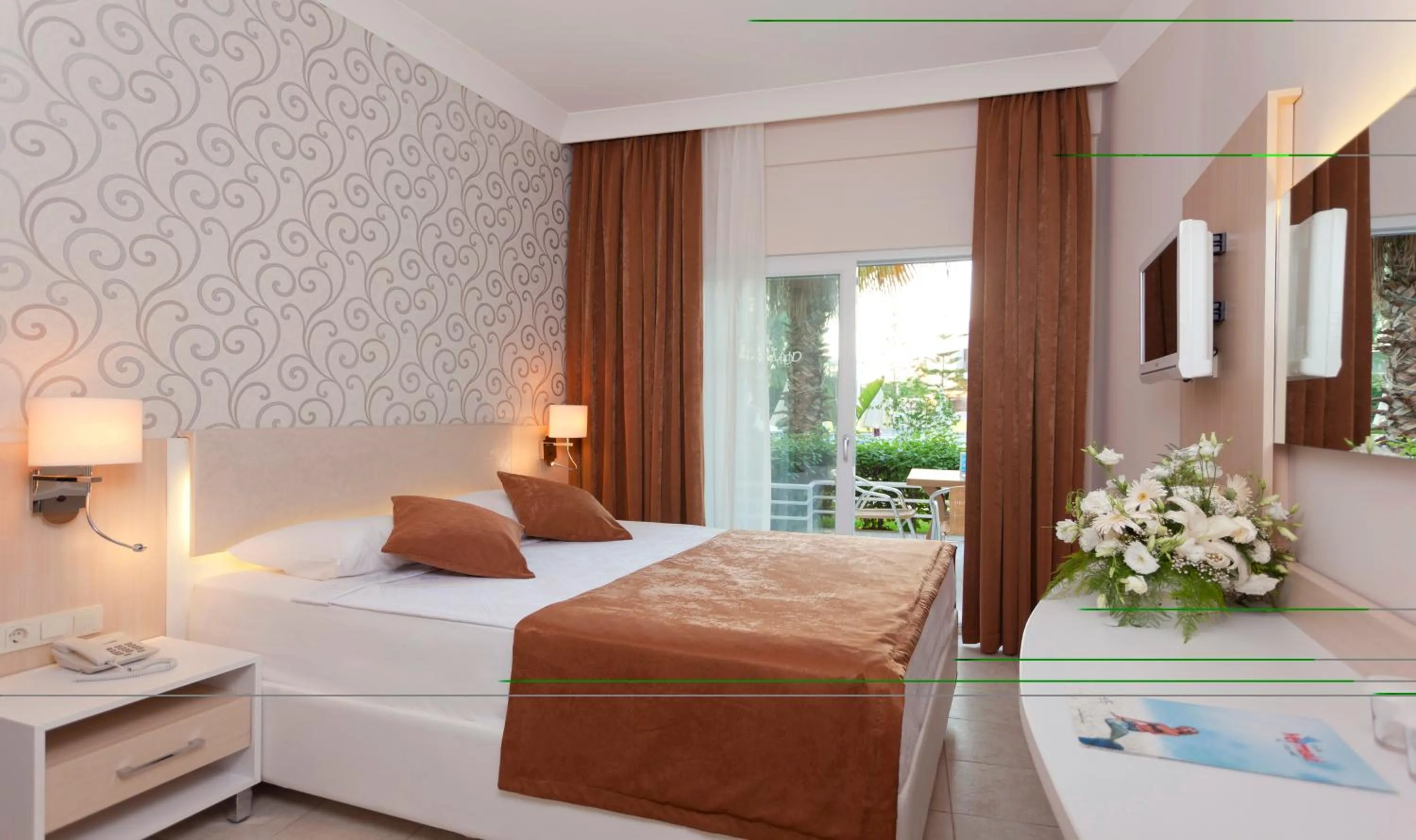 Bed in Club Mermaid Village