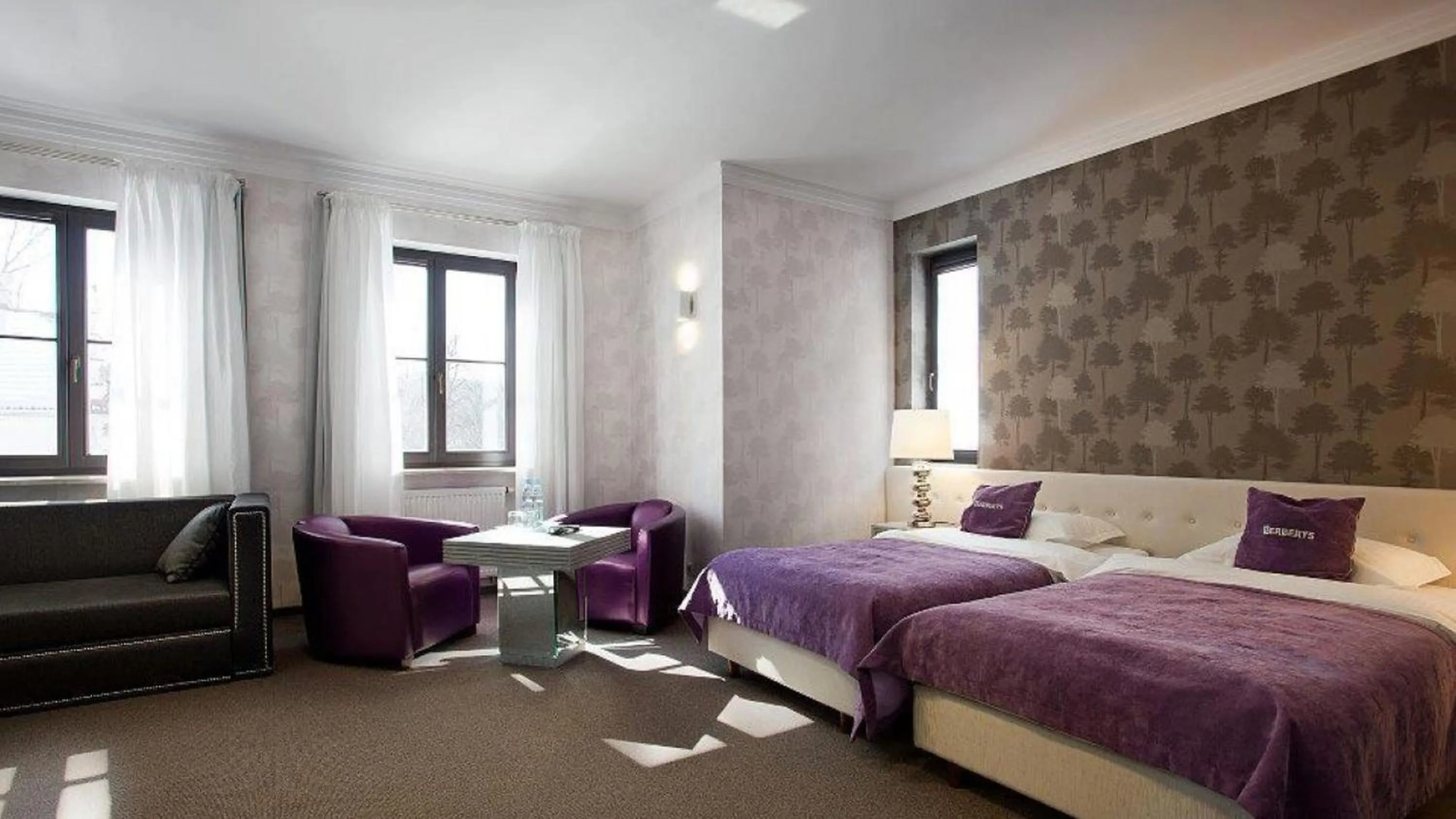 Bed in Berberys Park Hotel