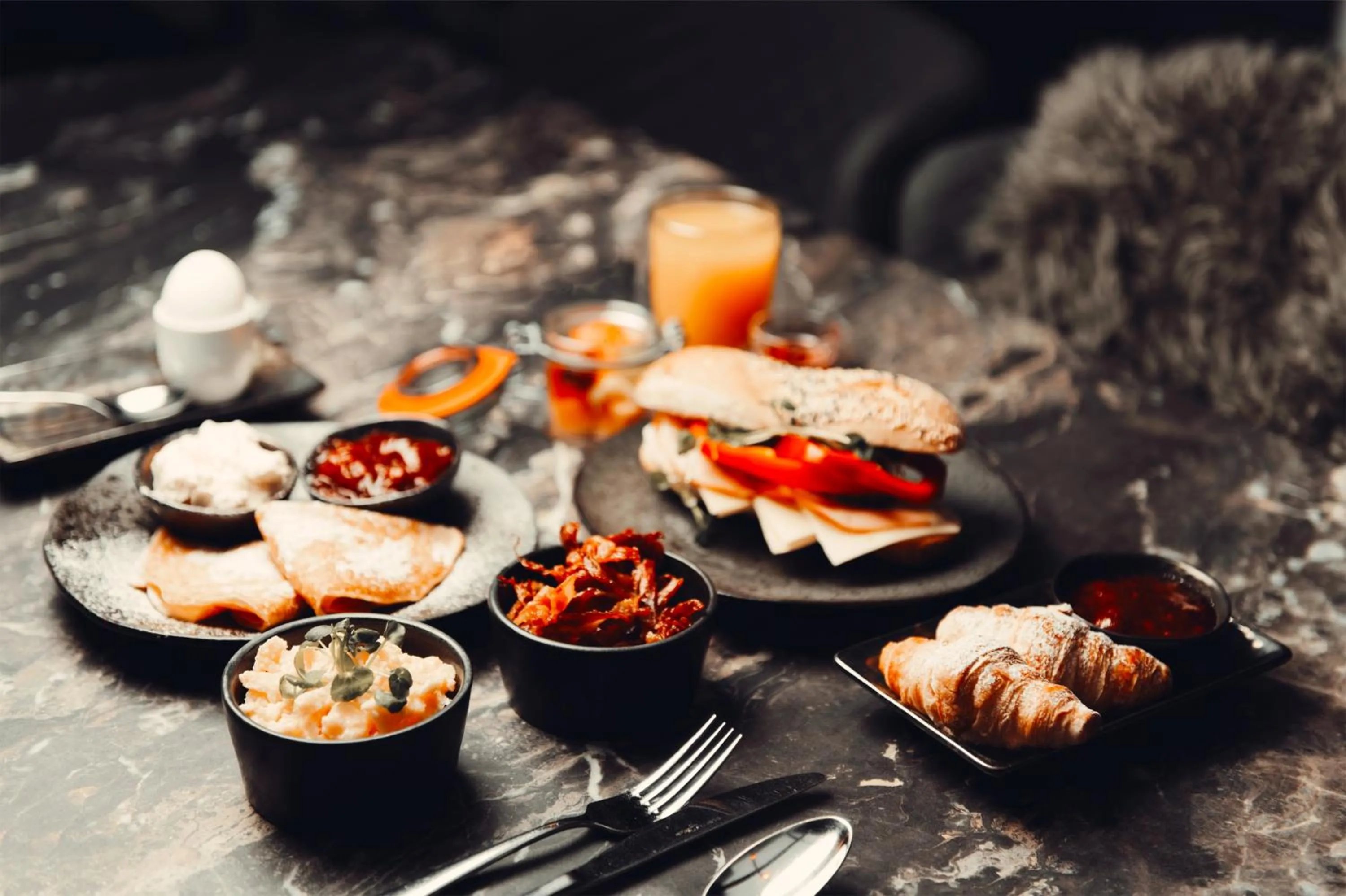 Breakfast in The Lamp Hotel & Spa